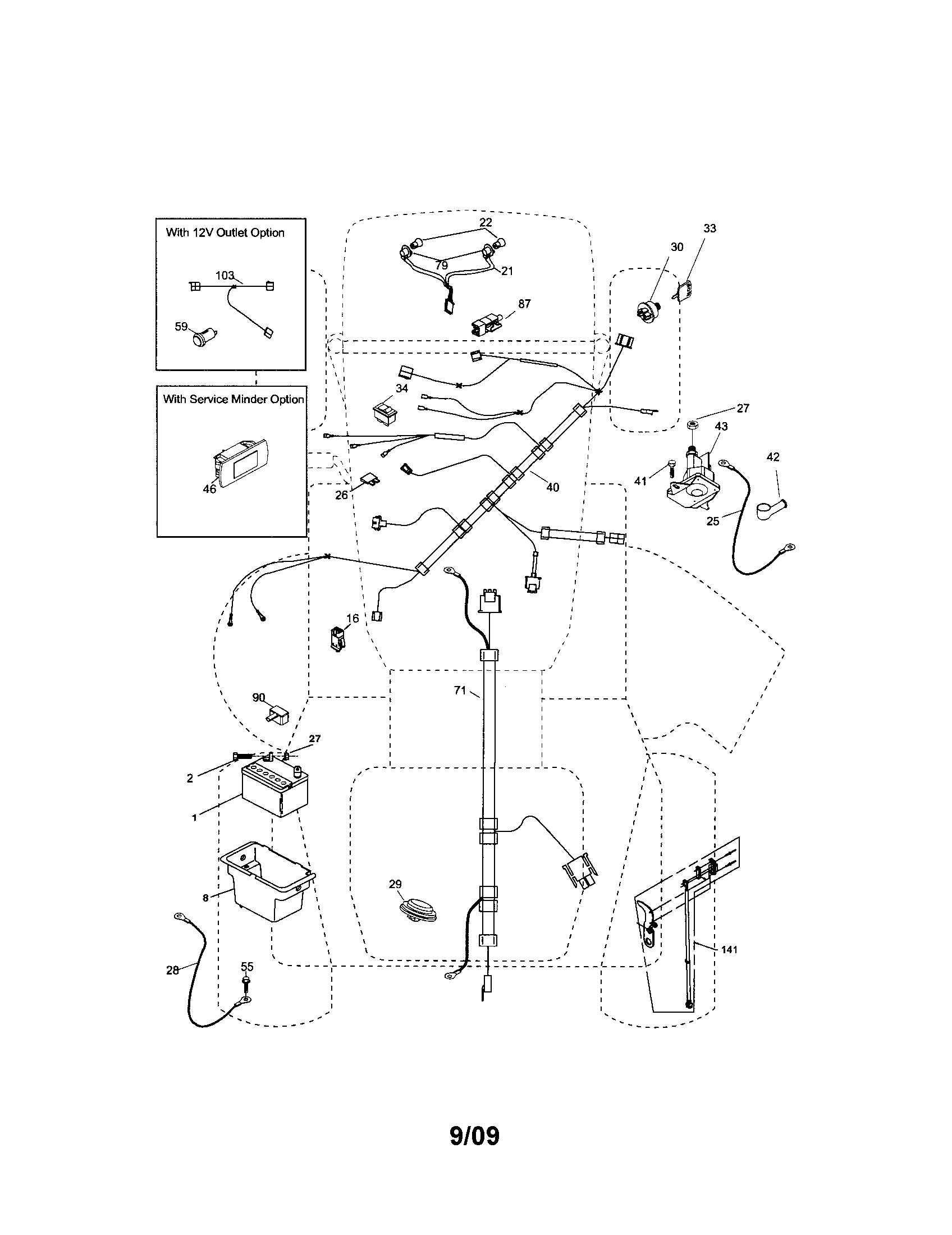 Craftsman 917288220 electrical diagram