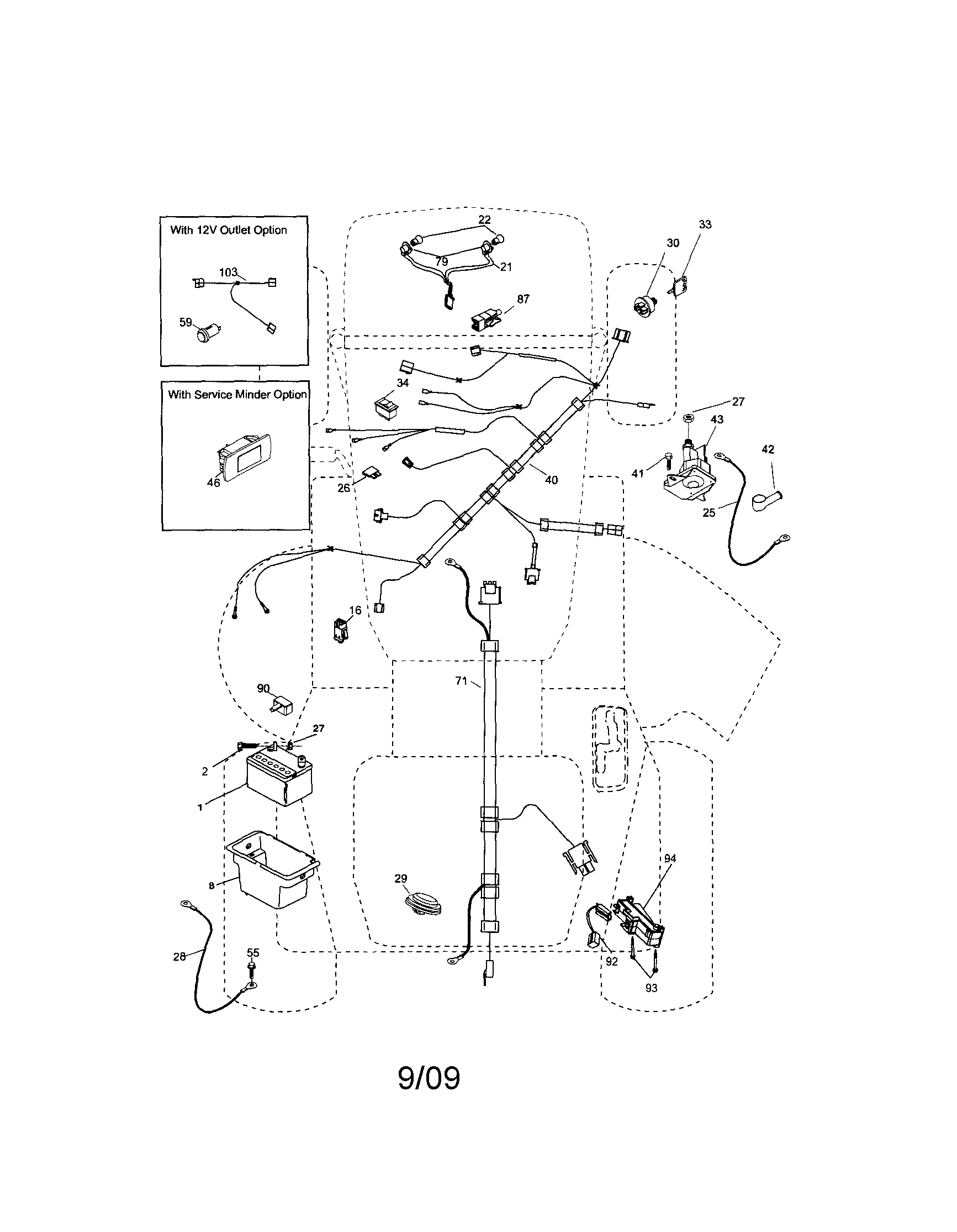 Craftsman 917288230 electrical diagram