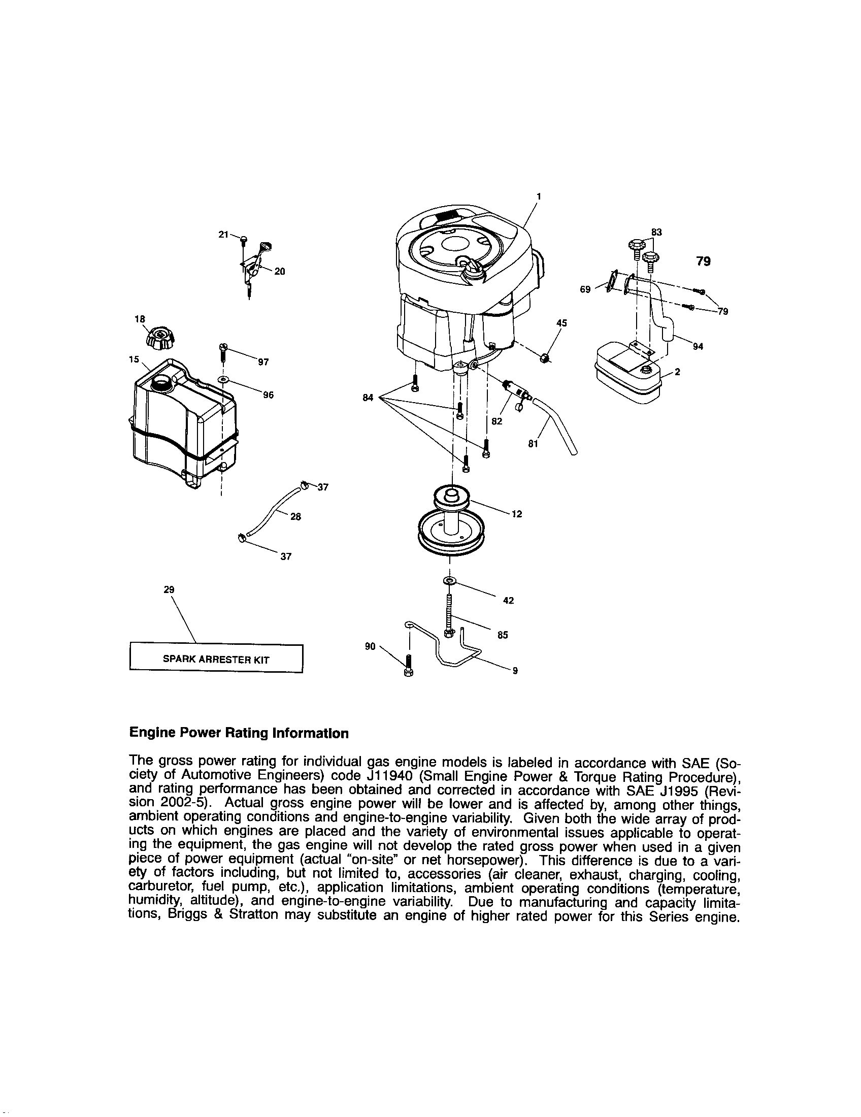 Craftsman 917288230 engine diagram