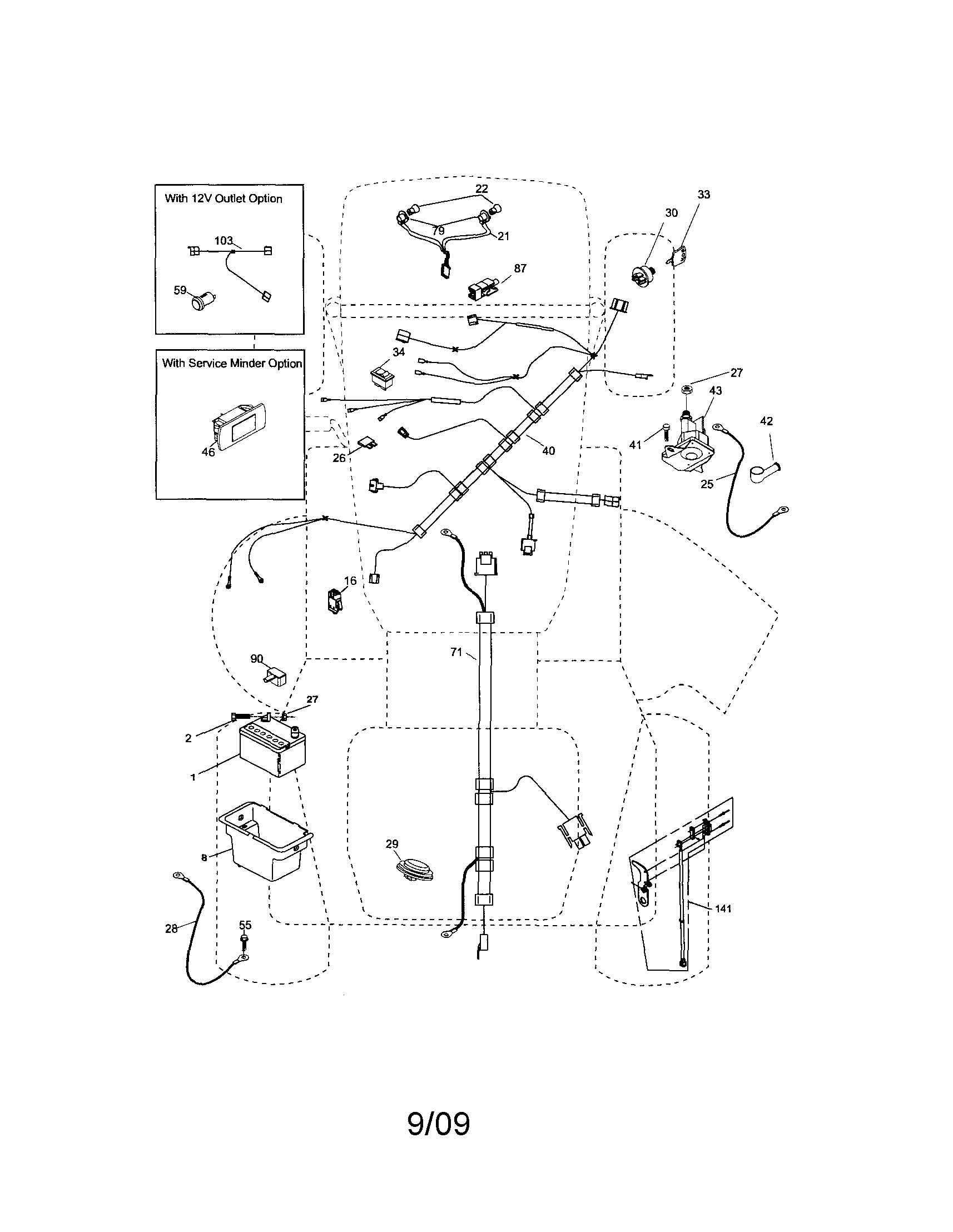 Craftsman 917288240 electrical diagram