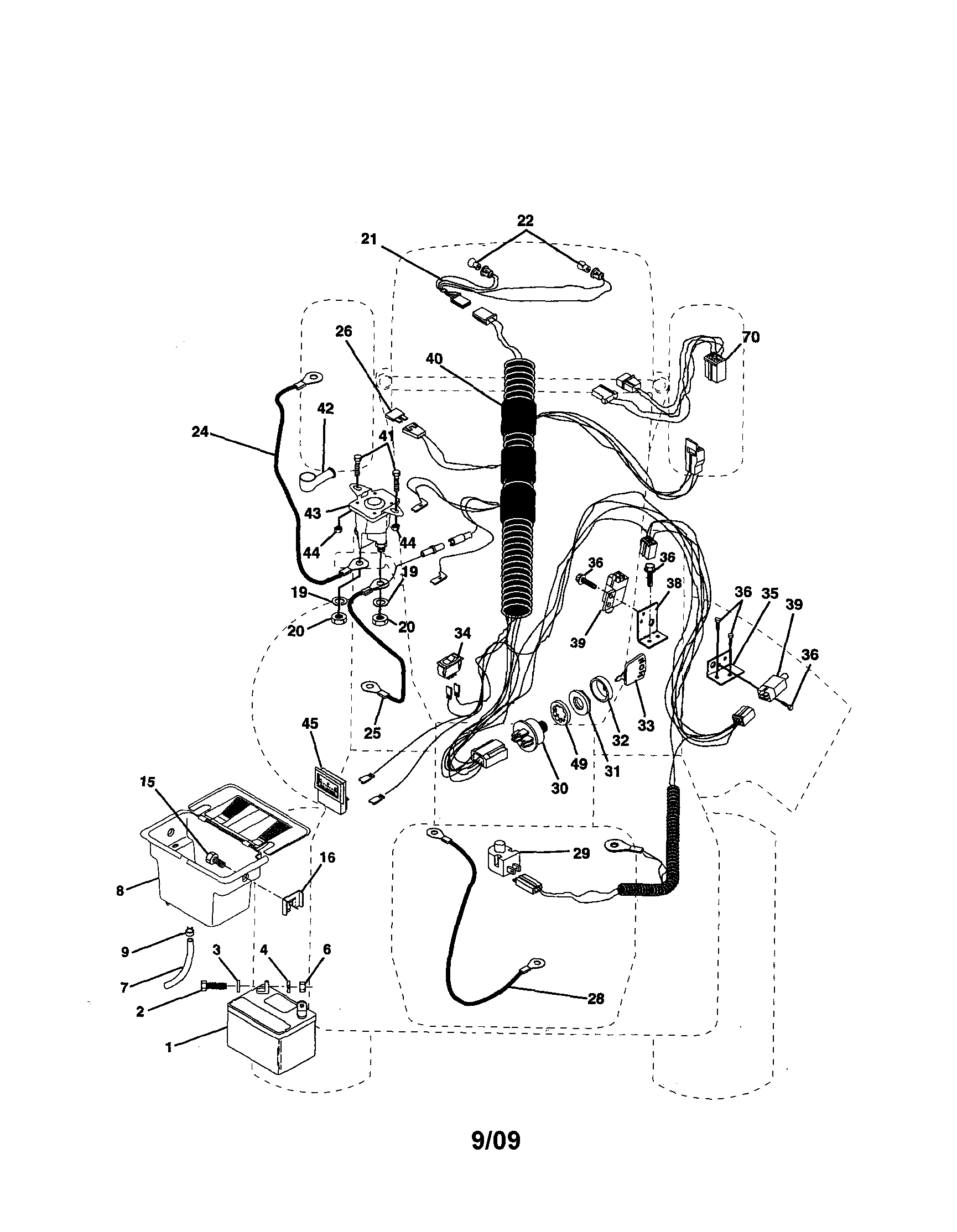 Craftsman 917252531 electrical diagram