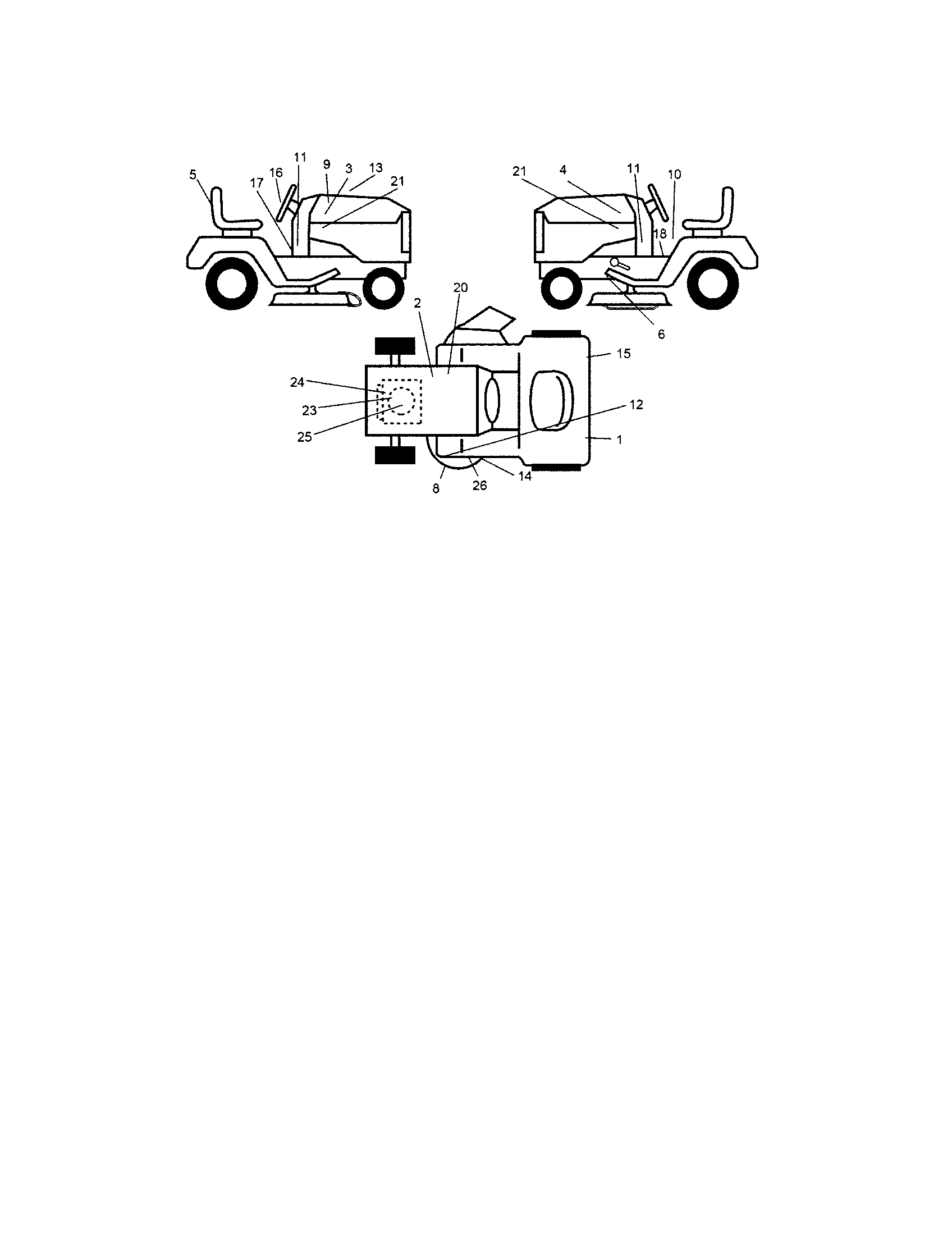Craftsman 917273660 decals diagram
