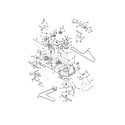 Craftsman 917273660 mower deck diagram
