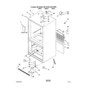 Kenmore 59675239404 cabinet diagram