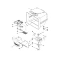 Kenmore 59675239404 freezer liner diagram