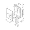 Kenmore 59675239404 refrigerator door diagram