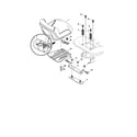Poulan 96042003803 seat diagram