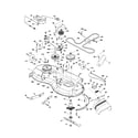 Poulan 96042010800 mower deck diagram