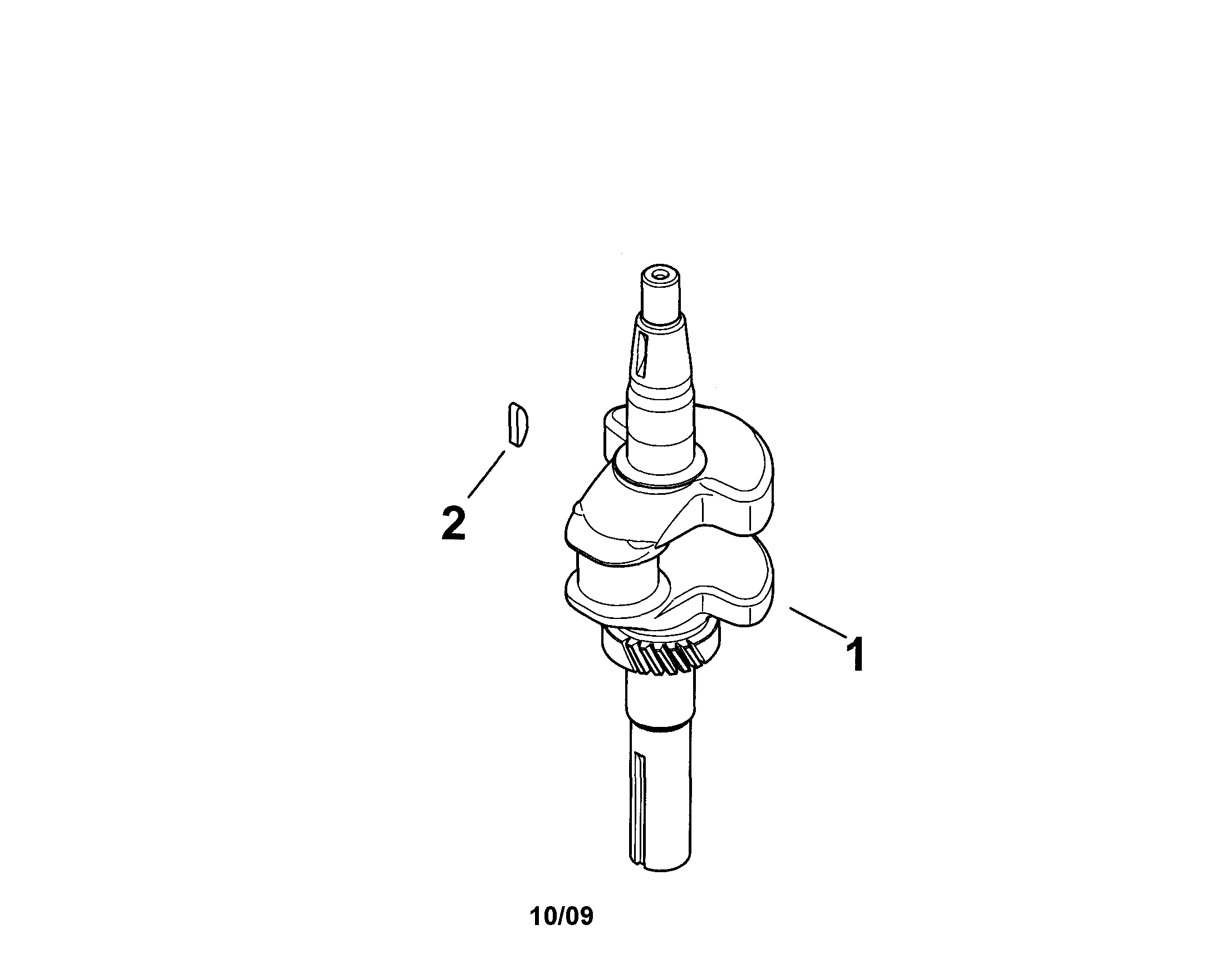 Husqvarna 917374140 crankshaft diagram
