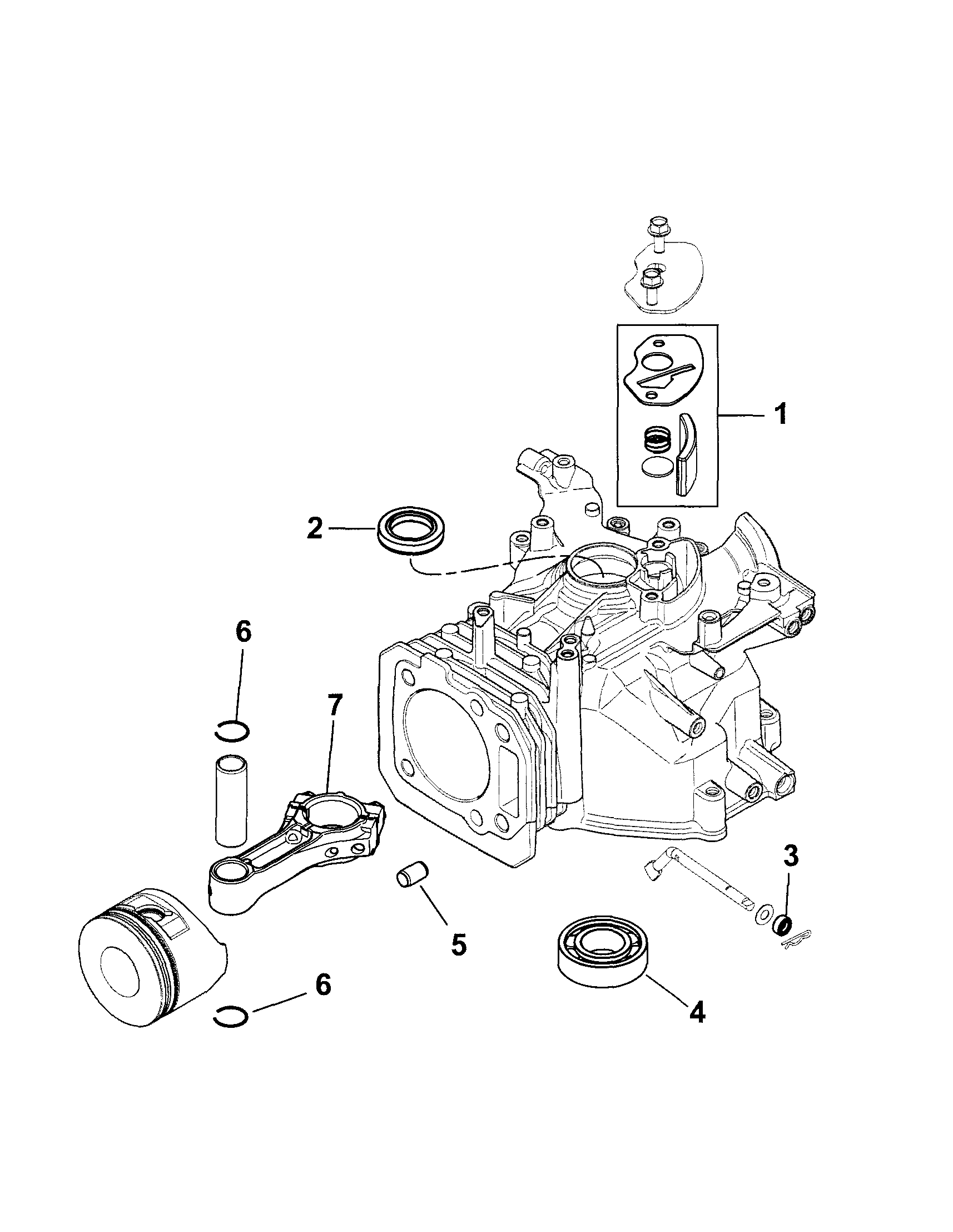 Husqvarna 917374140 crankcase diagram