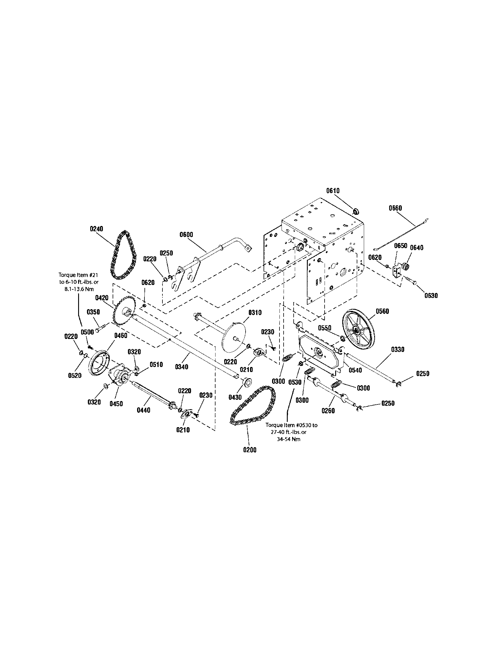 Snapper 130887660 traction drive diagram