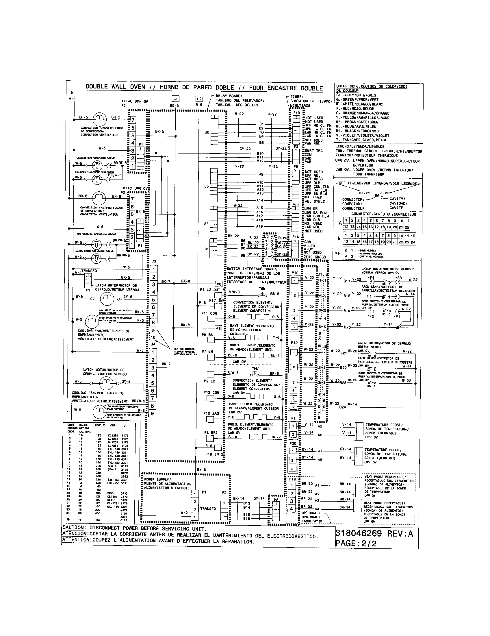 Electrolux EW27EW65GS5 wiring diagram diagram