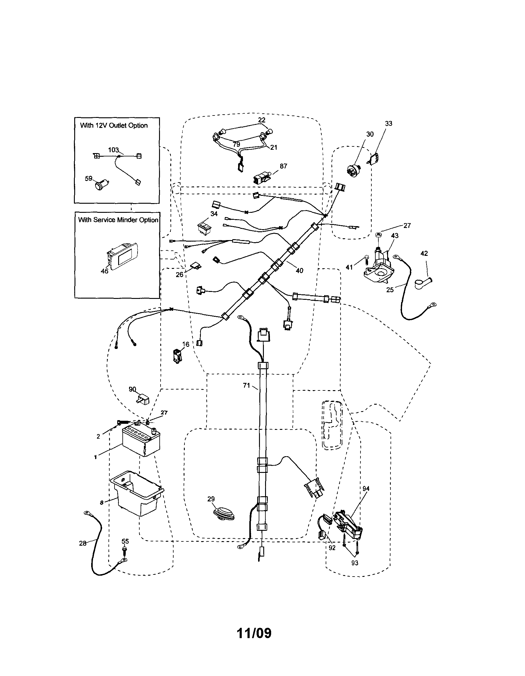 Craftsman 917289105 electrical diagram