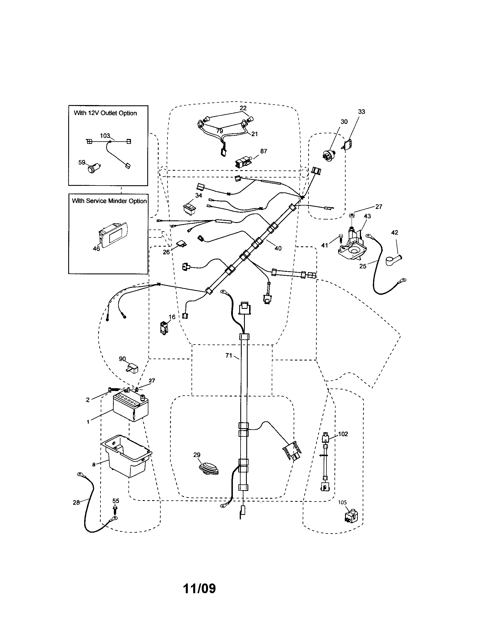 Craftsman 917289180 electrical diagram