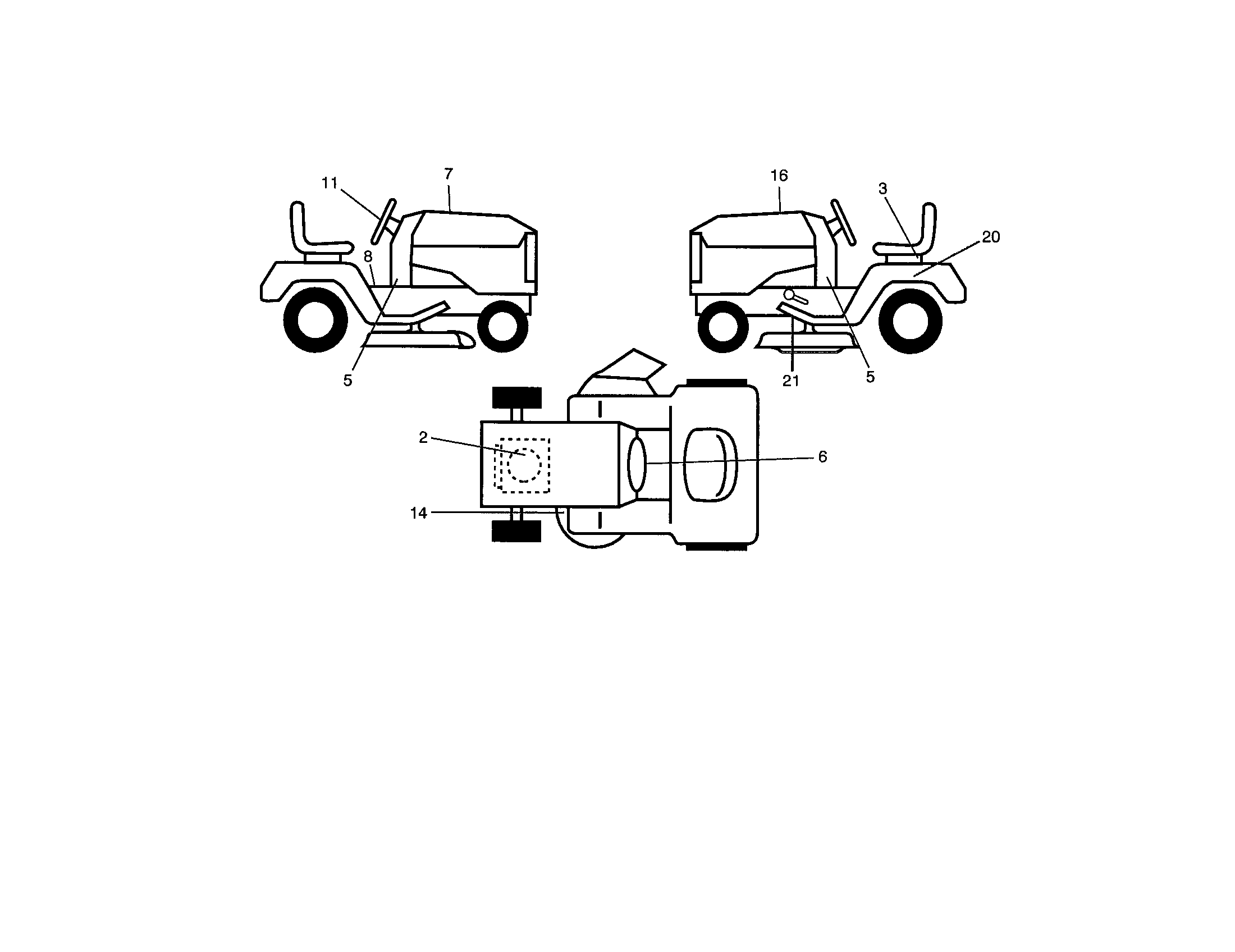 Craftsman 917289180 decals diagram
