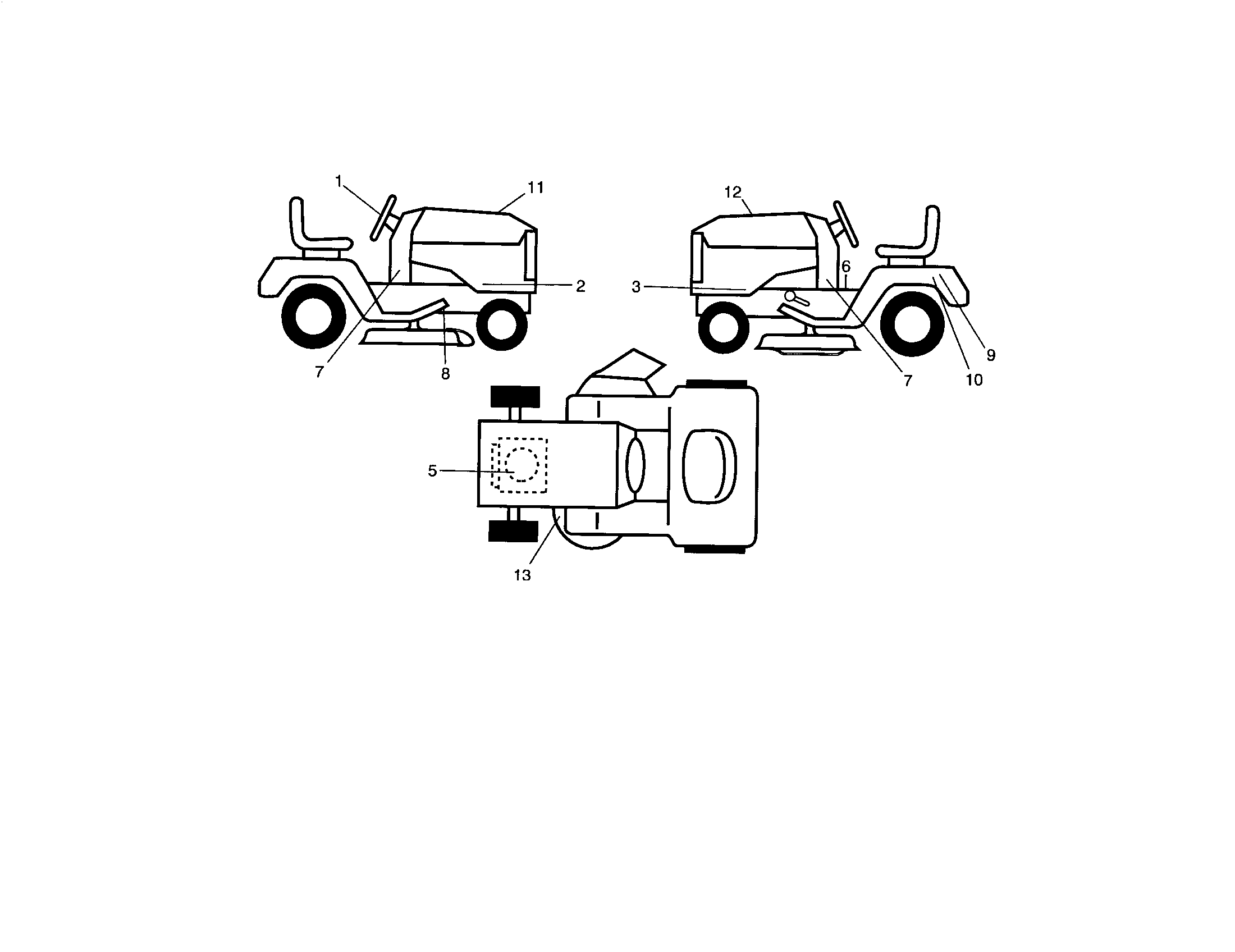 Craftsman 917289106 decals diagram