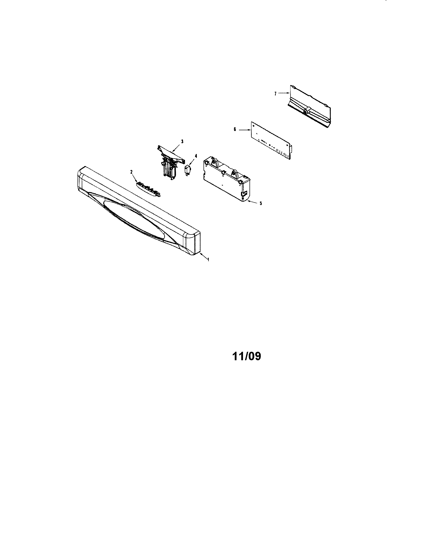 Maytag MDB8551AWS control panel diagram