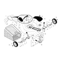 Husqvarna 917376822 drive control/gear case diagram