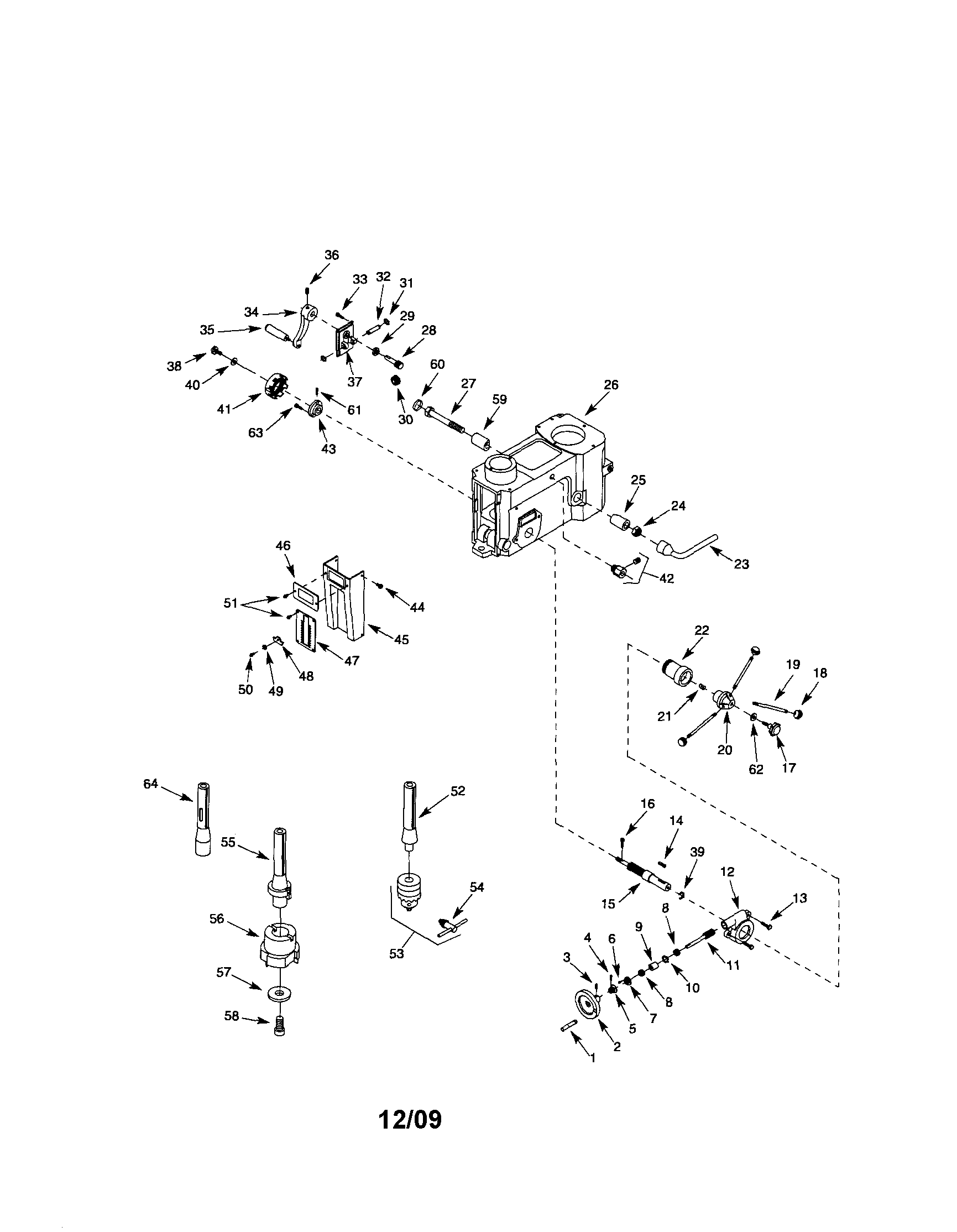 Craftsman 351211970 head diagram