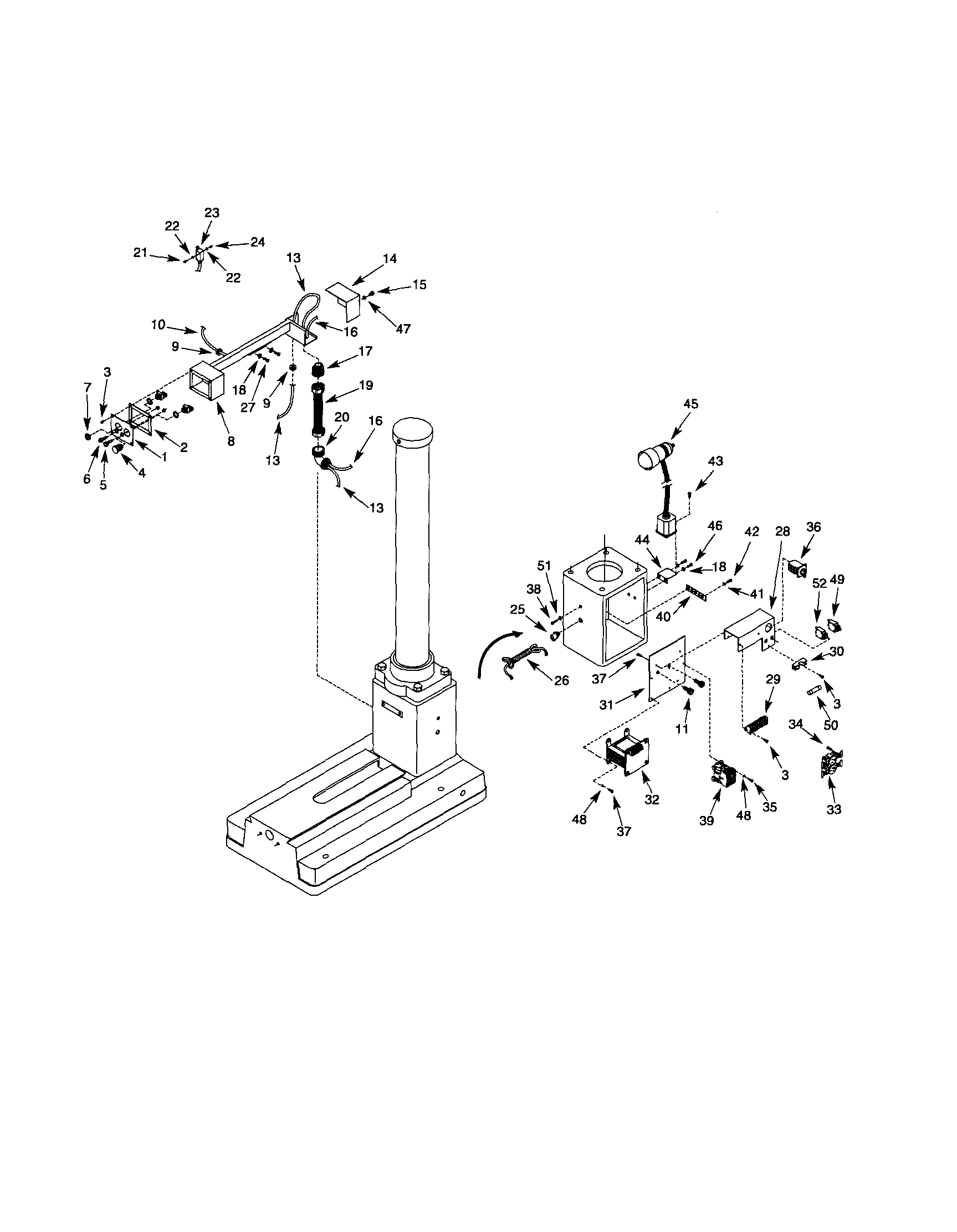Craftsman 351211970 control diagram