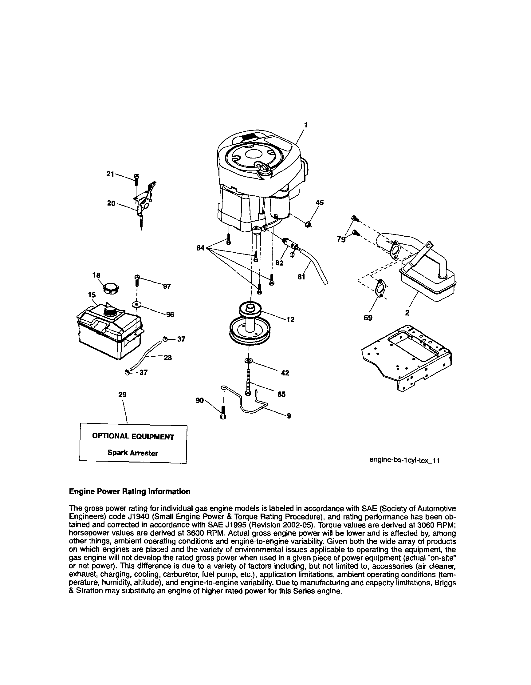 Craftsman 917280330 engine diagram