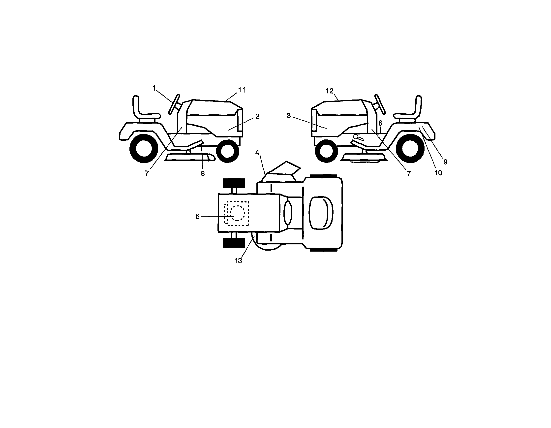 Craftsman 917280330 decals diagram