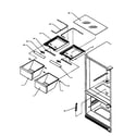 Amana BX22A2W-P1161606WW crisper diagram