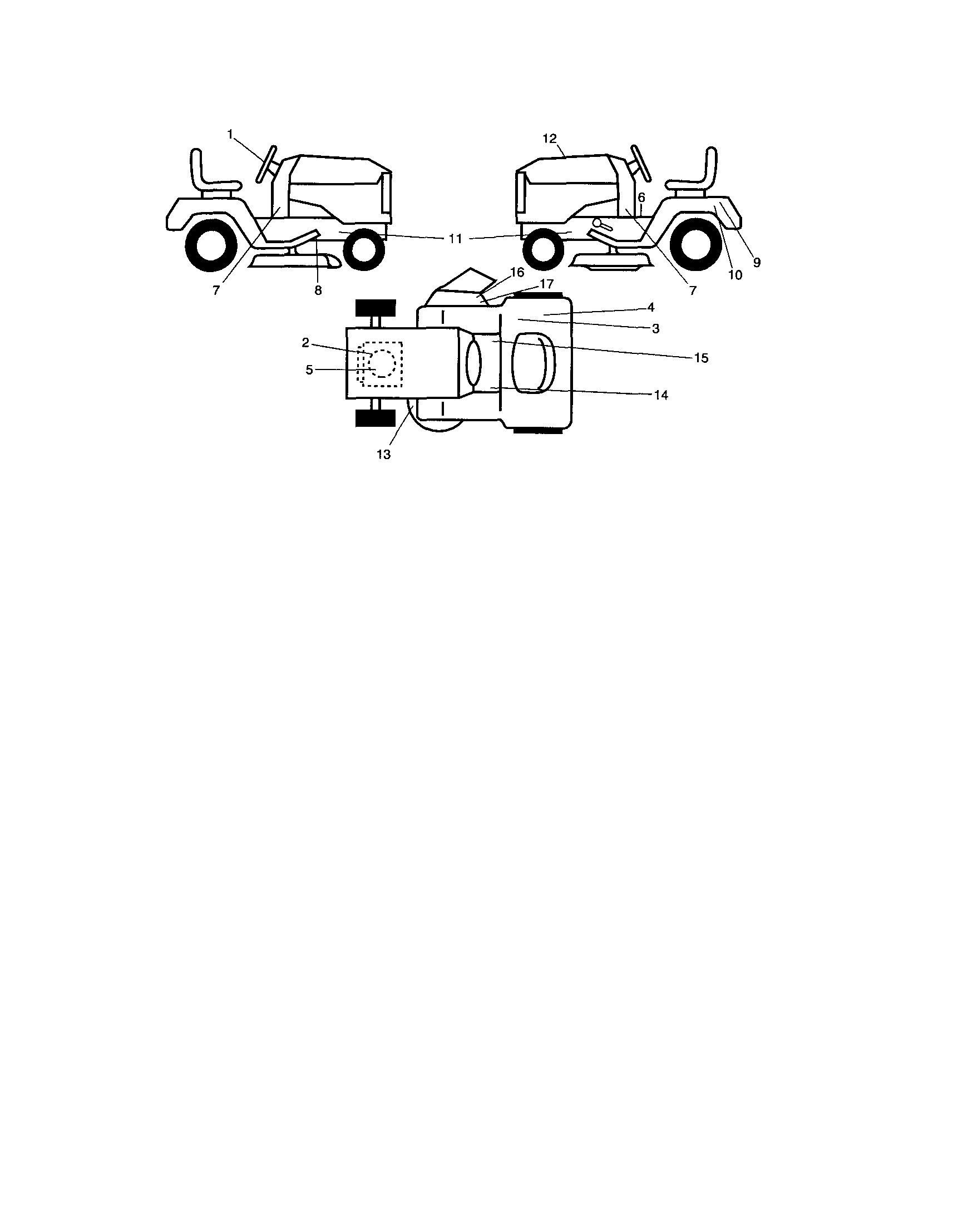 Craftsman 917254801 decals diagram