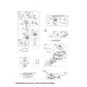 Craftsman 917253631 carburetor/blower housing diagram