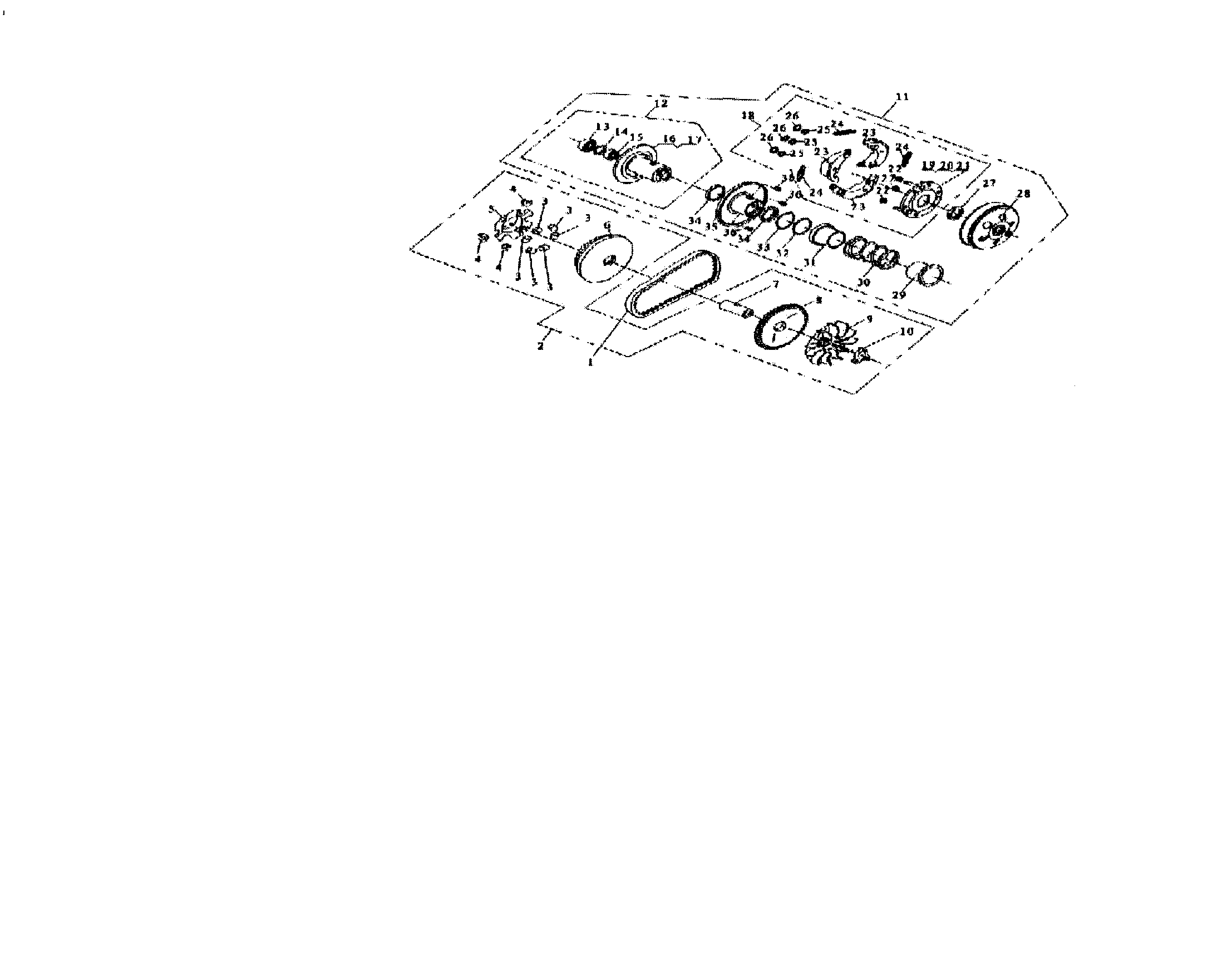 Baja RT50-R clutch diagram