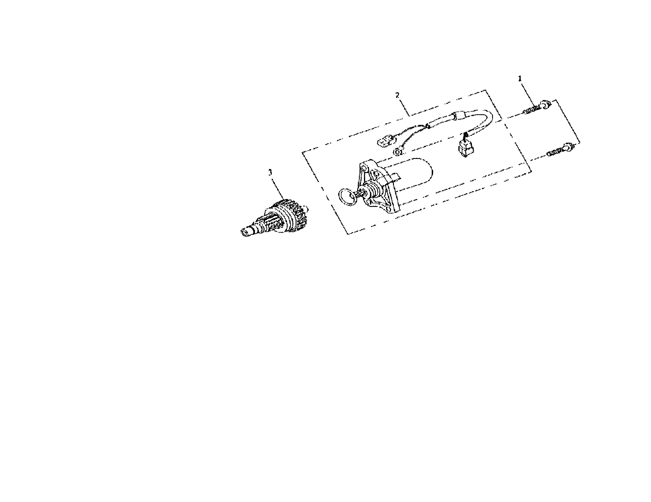 Baja RT50-R starter motor diagram