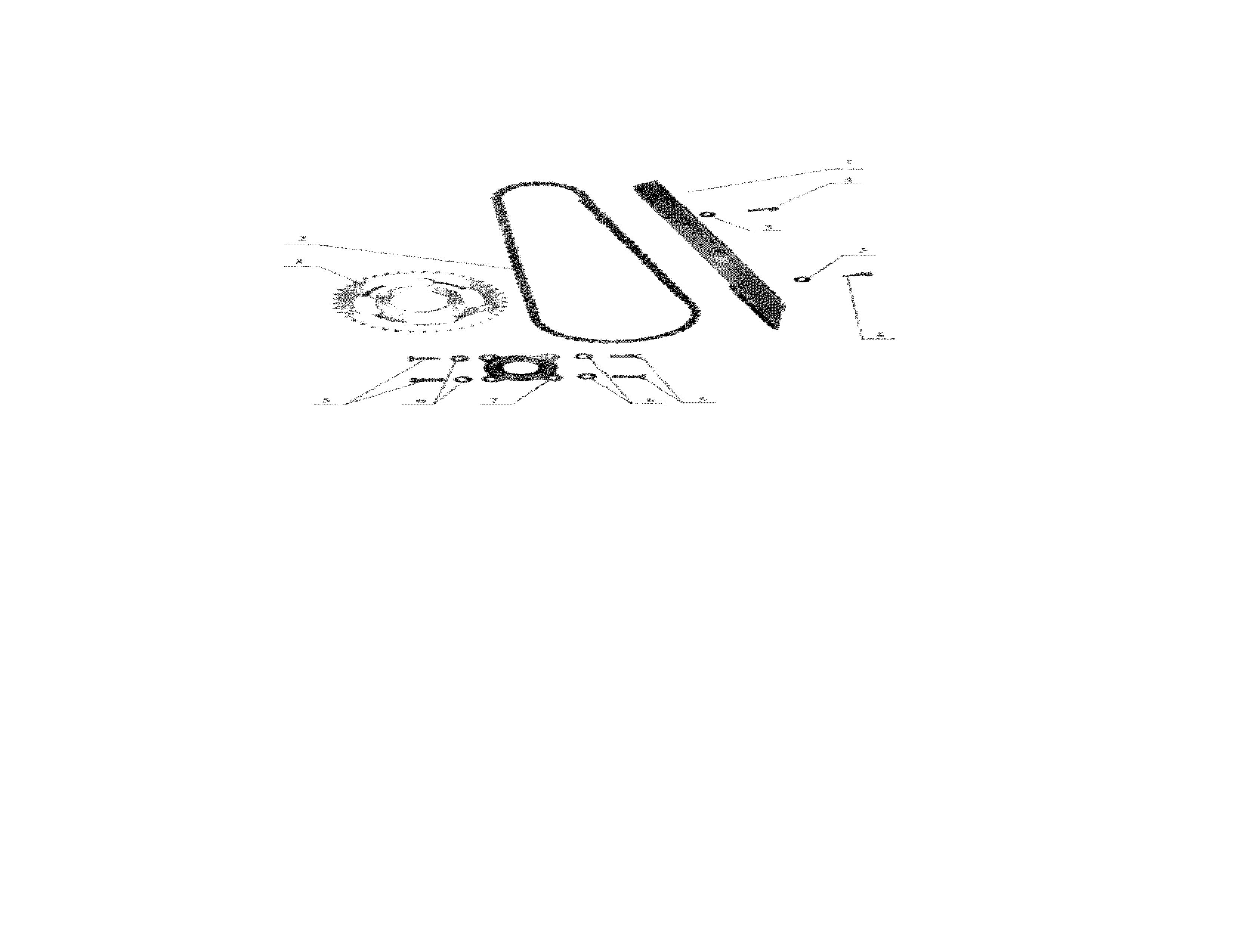 Baja WD90 sprockets diagram