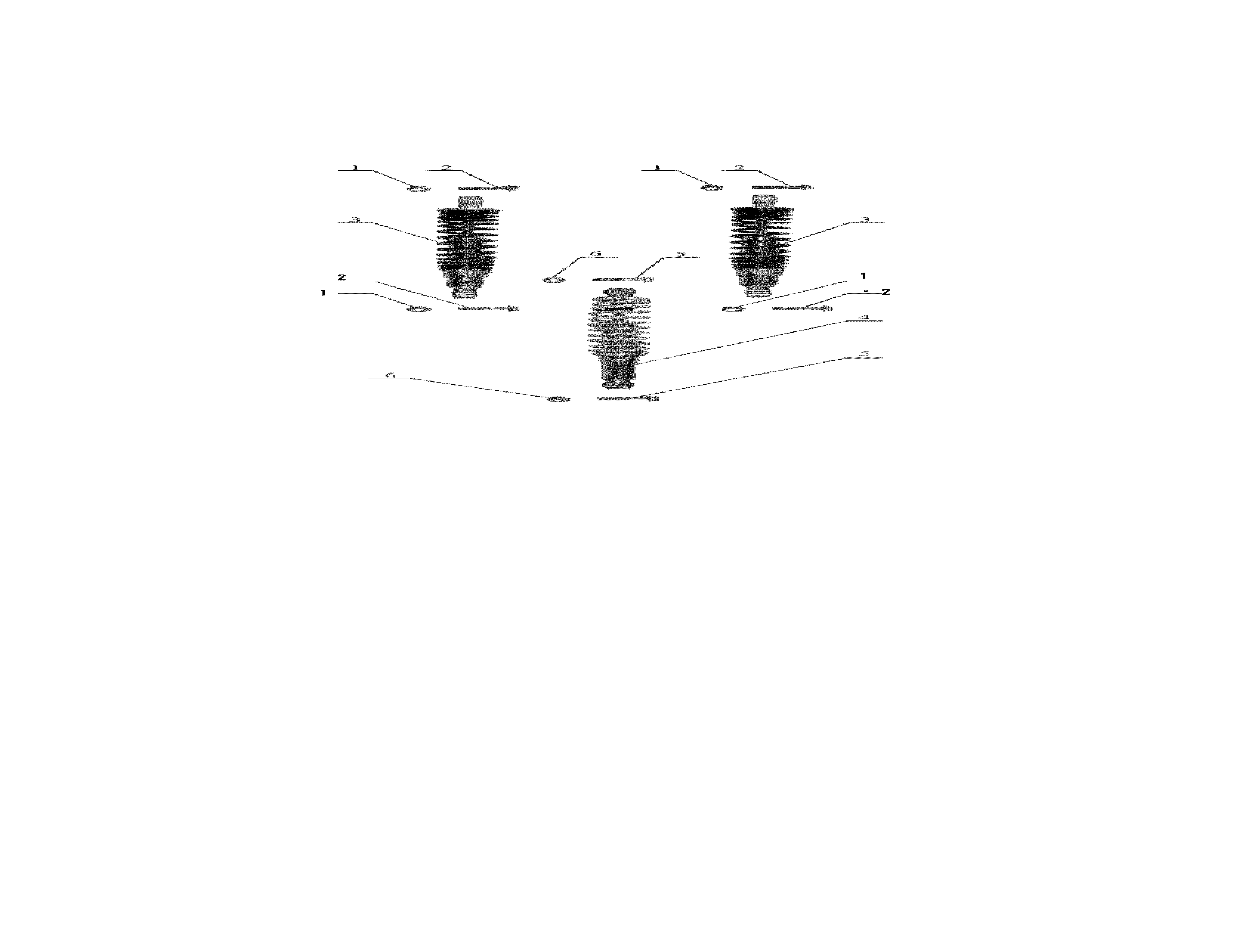 Baja WD90 front & rear shocks diagram