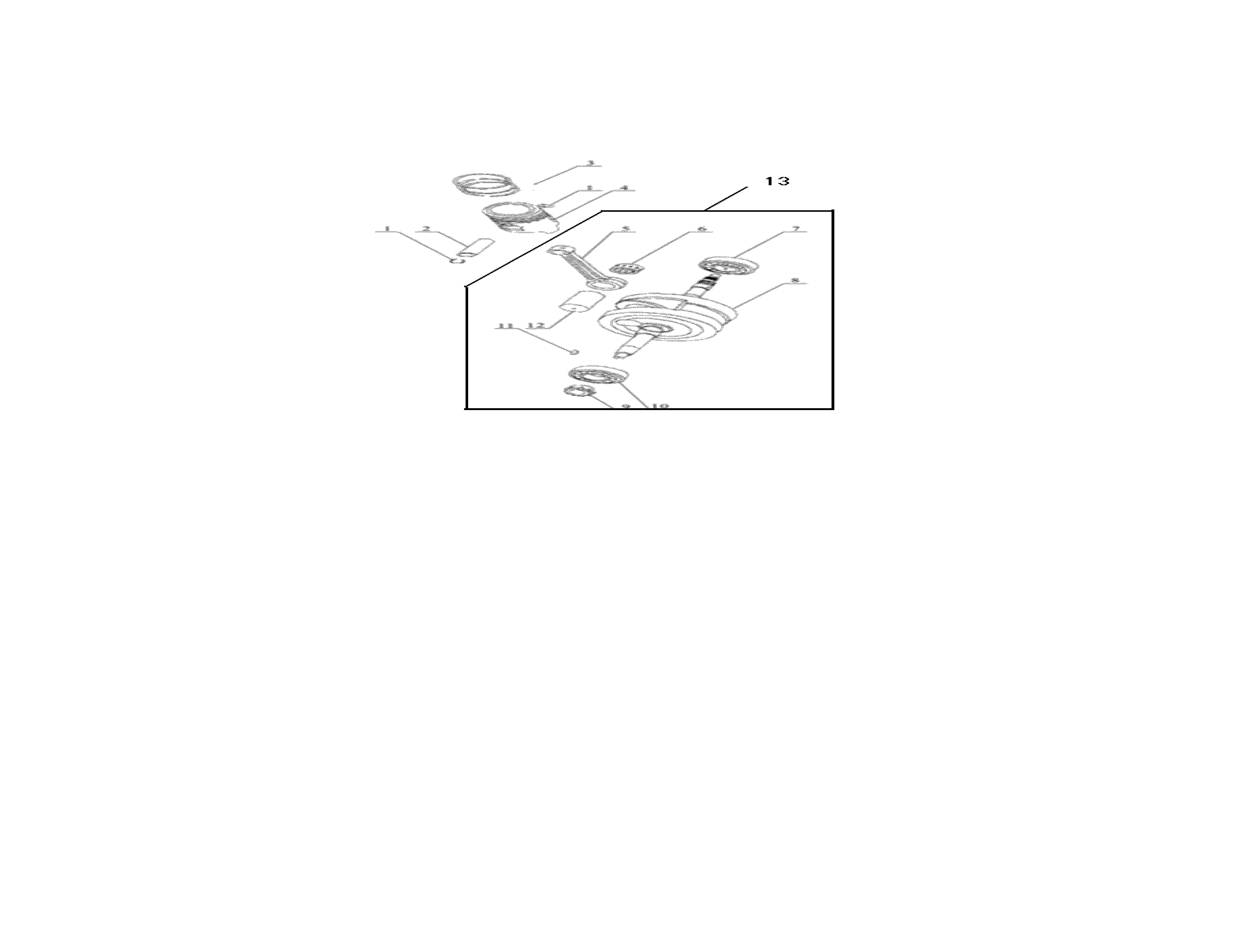 Baja WD90 crankshaft & piston diagram
