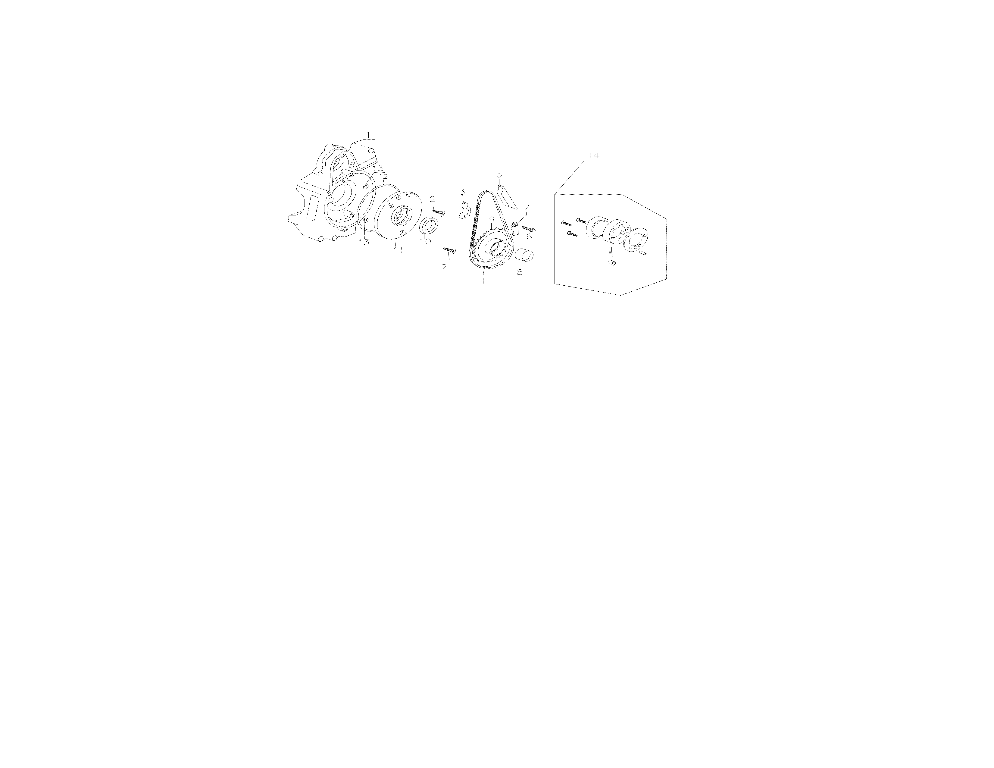 Baja WD90 electric starting system diagram