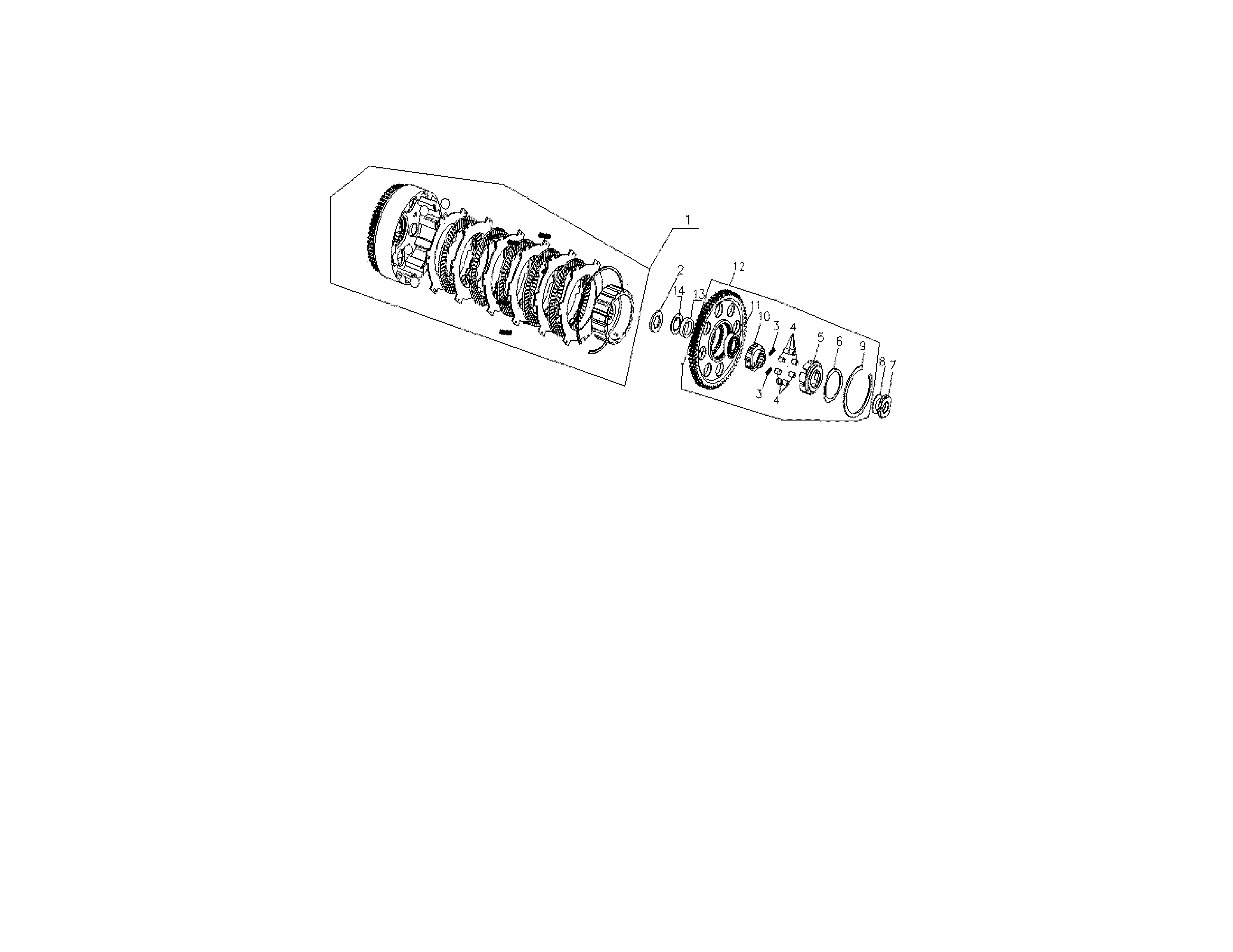 Baja WD90 secondary clutch diagram