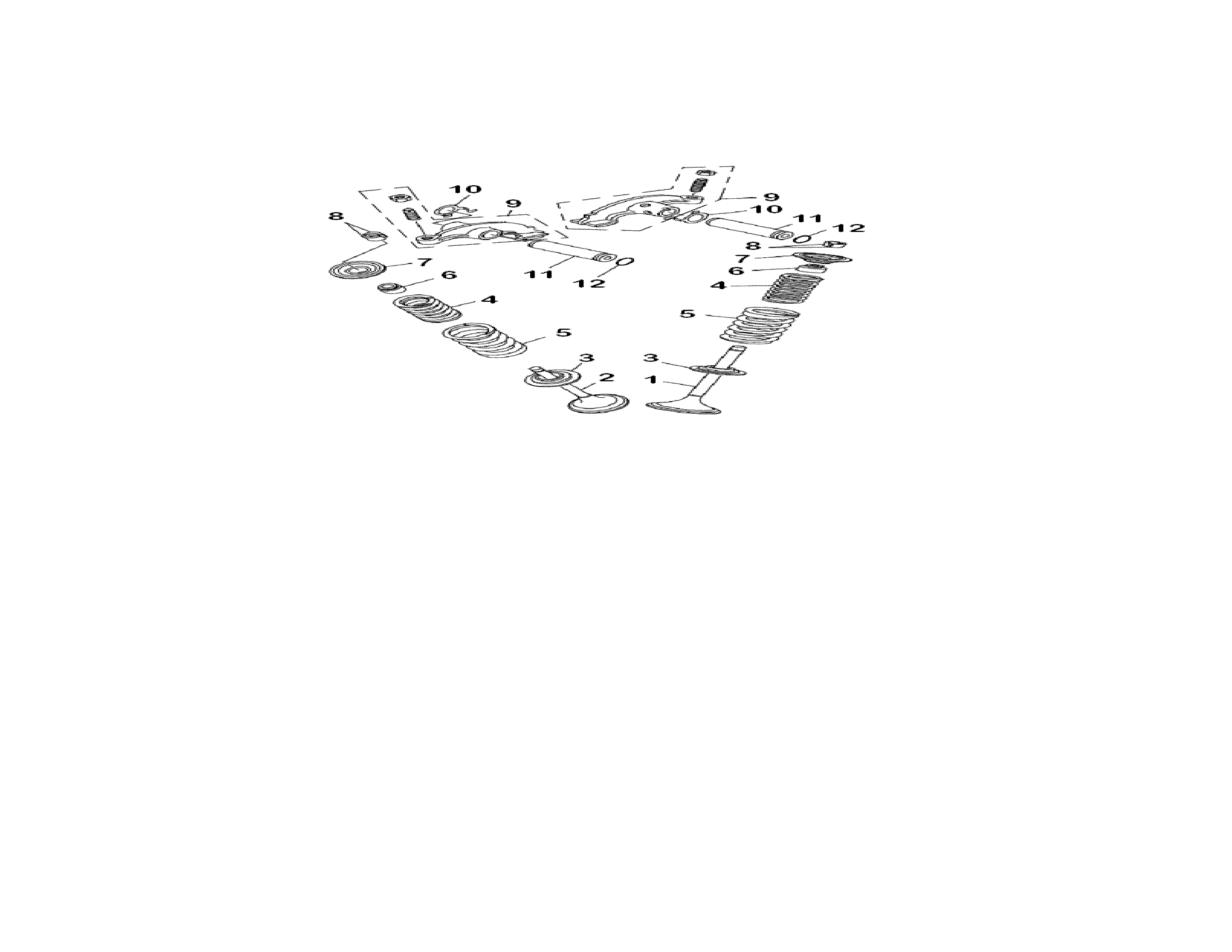 Baja WD400U-2 valves diagram