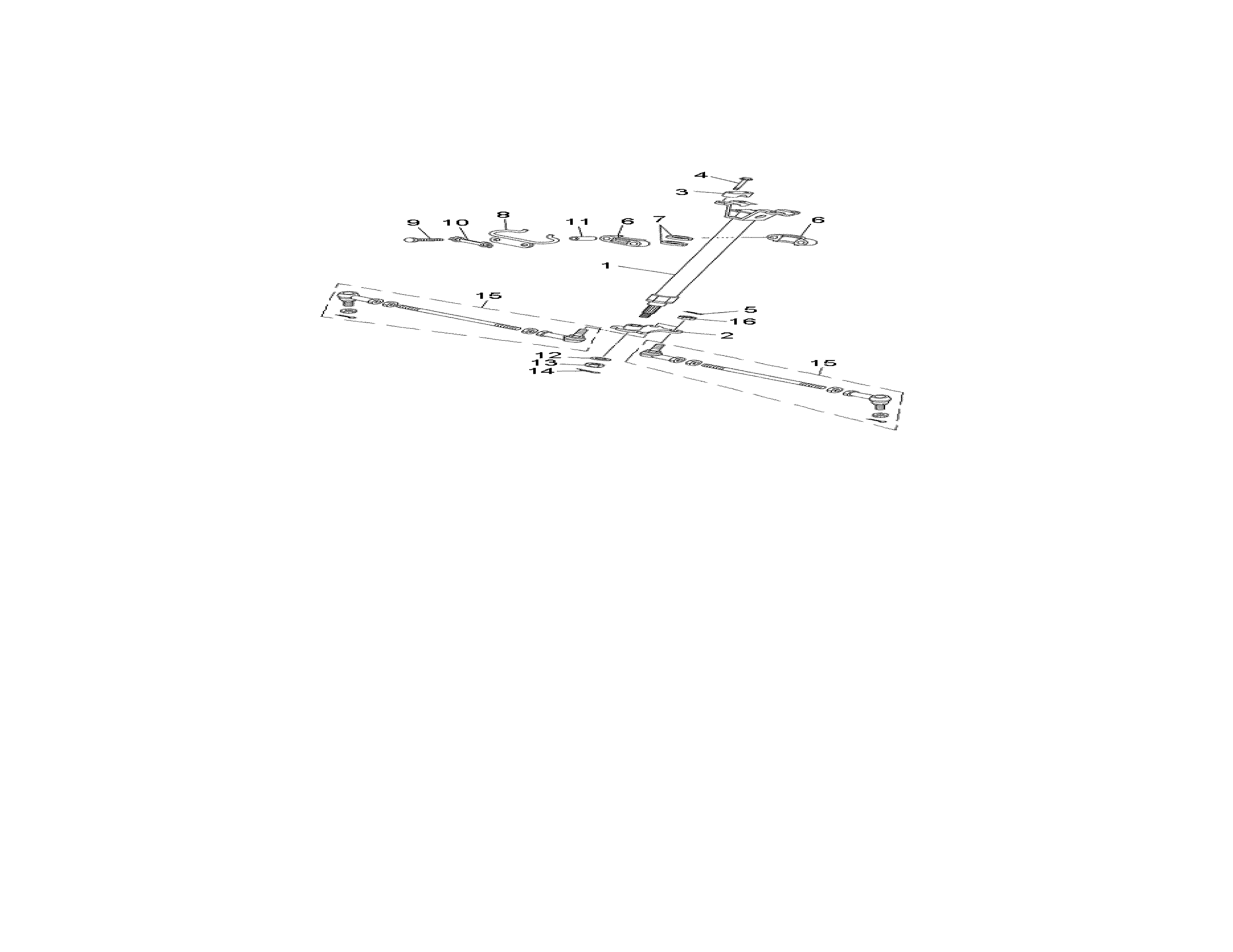 Baja WD400U-2 steering column diagram
