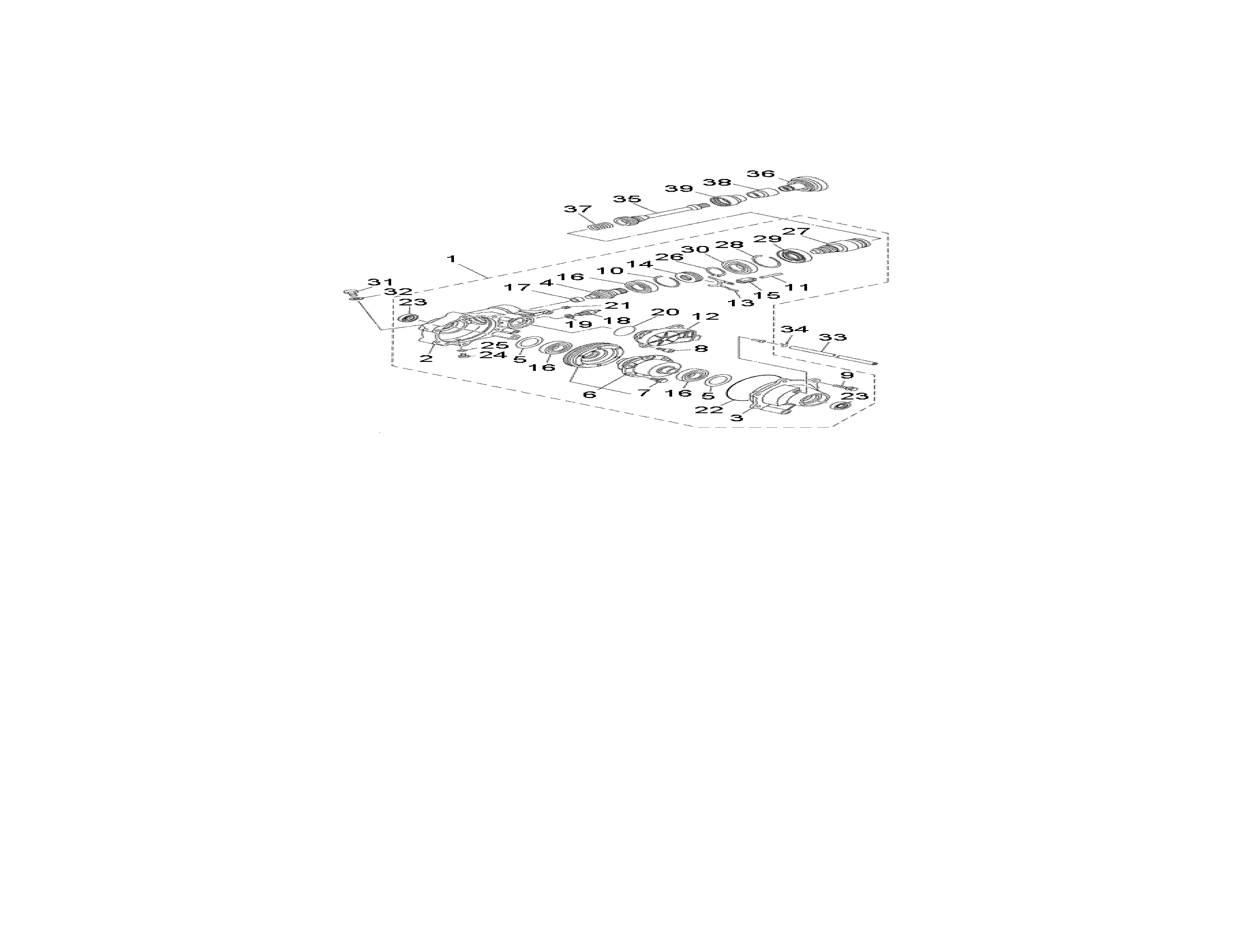 Baja WD400U-2 gearshift diagram