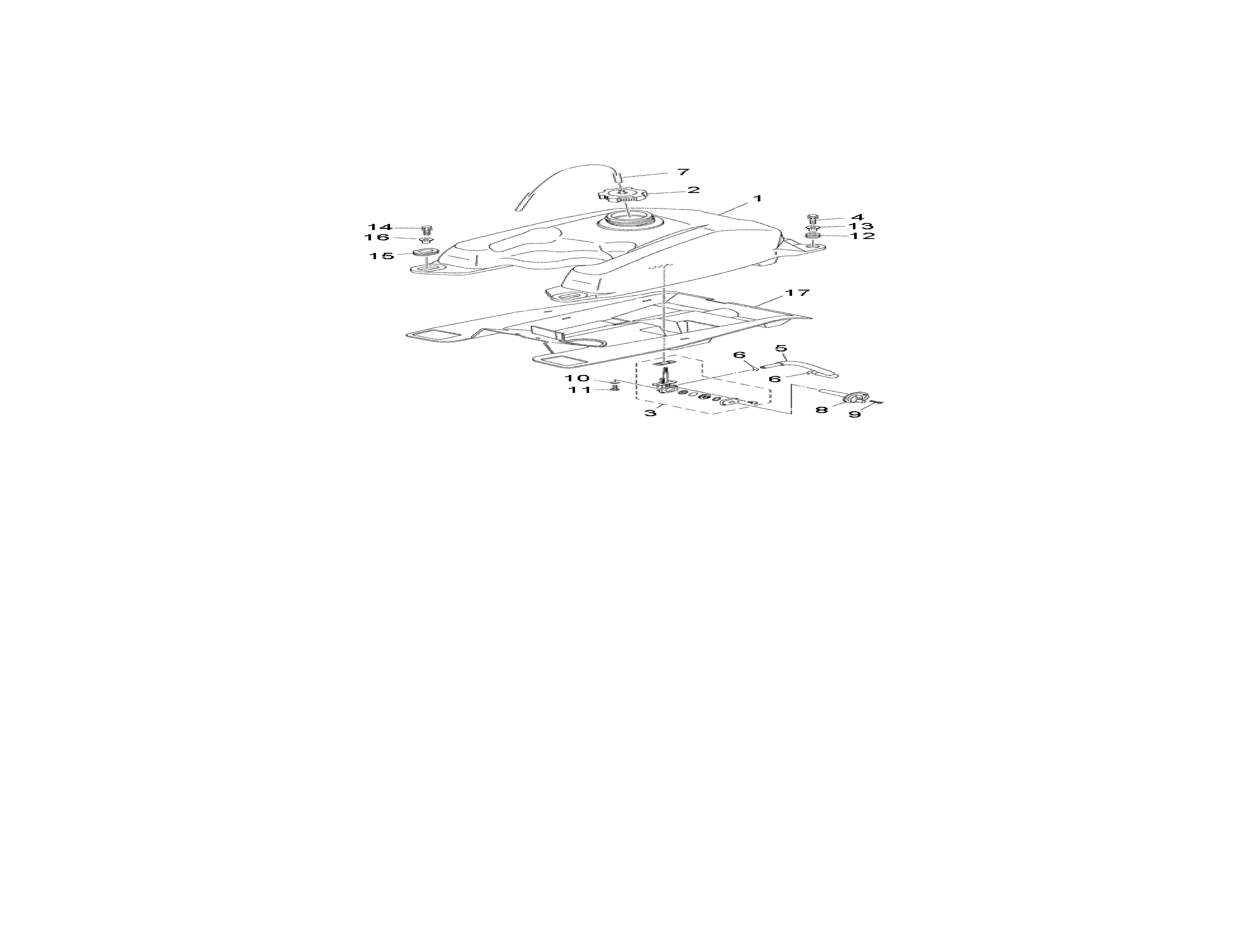 Baja WD400U-2 fuel tank diagram