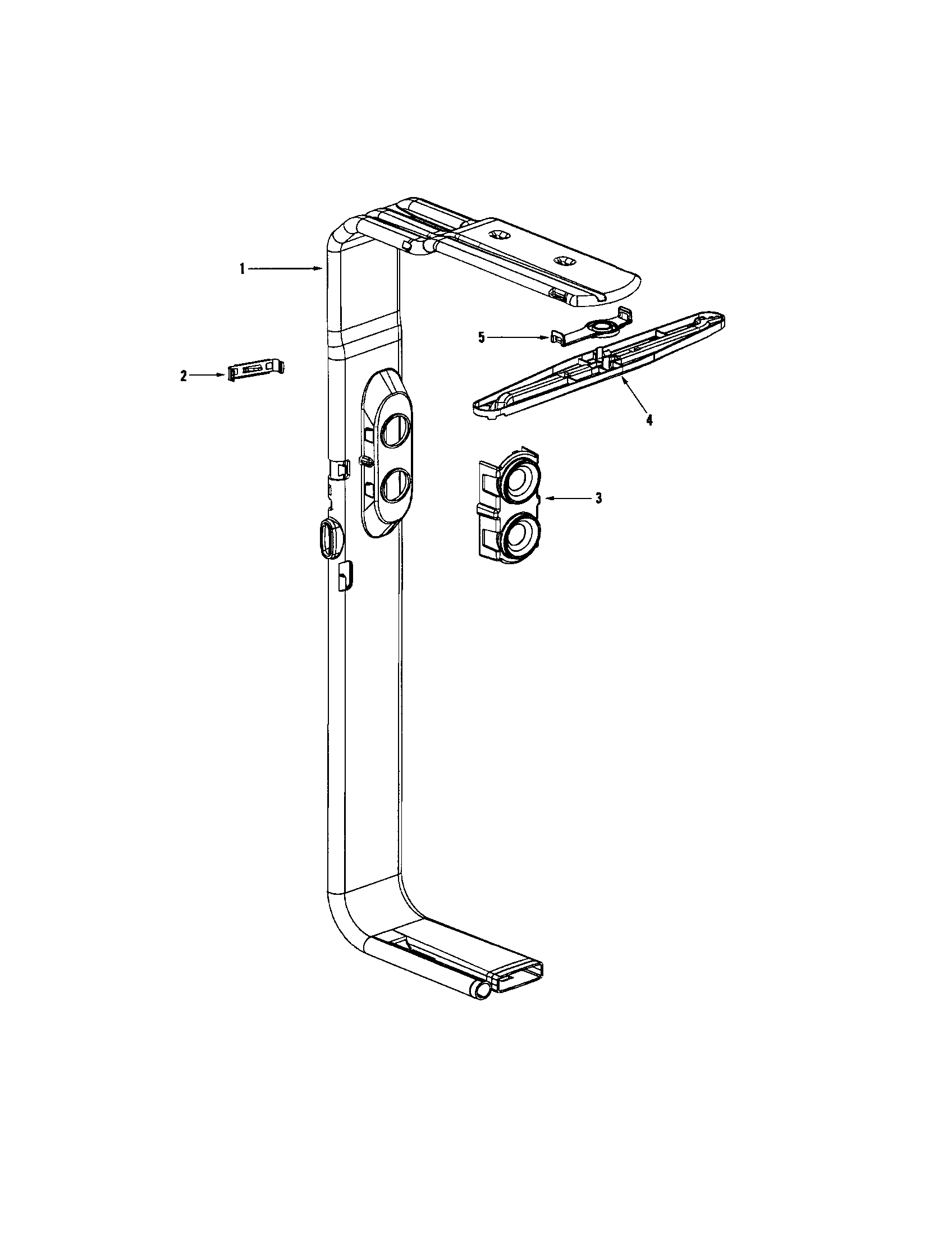 Maytag MDBH965AWW3 water distribution diagram