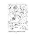 Ariens A19BA42 (96046001001) cylinder/motor-starter diagram