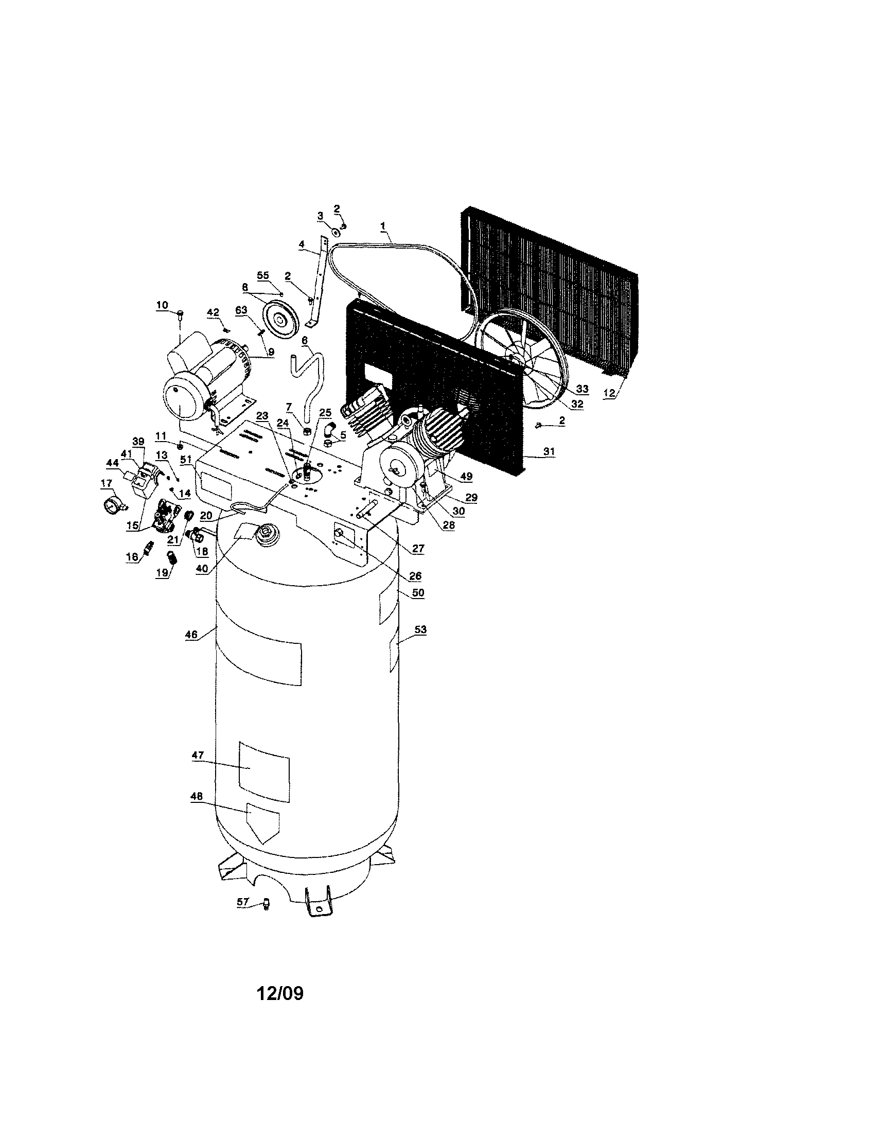 Craftsman 919167812 main unit diagram