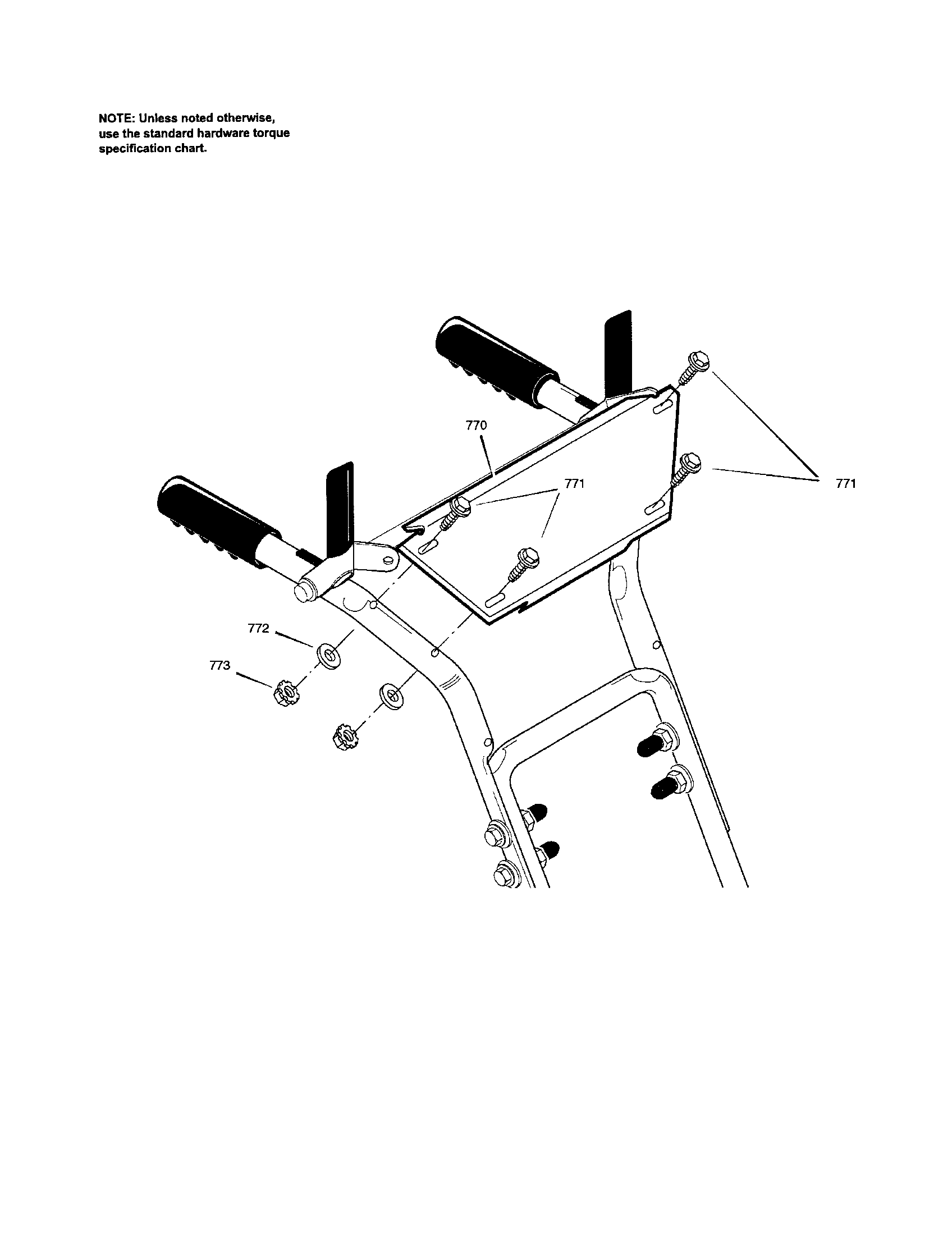 Craftsman 107889650 control panel diagram
