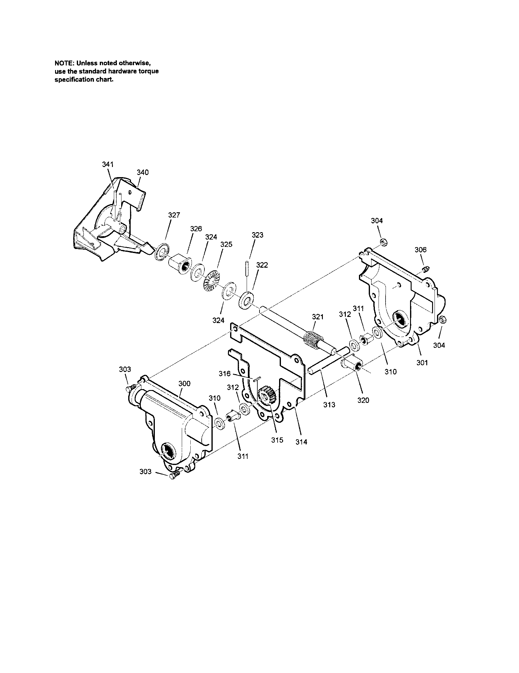 Craftsman 107889650 gear case diagram