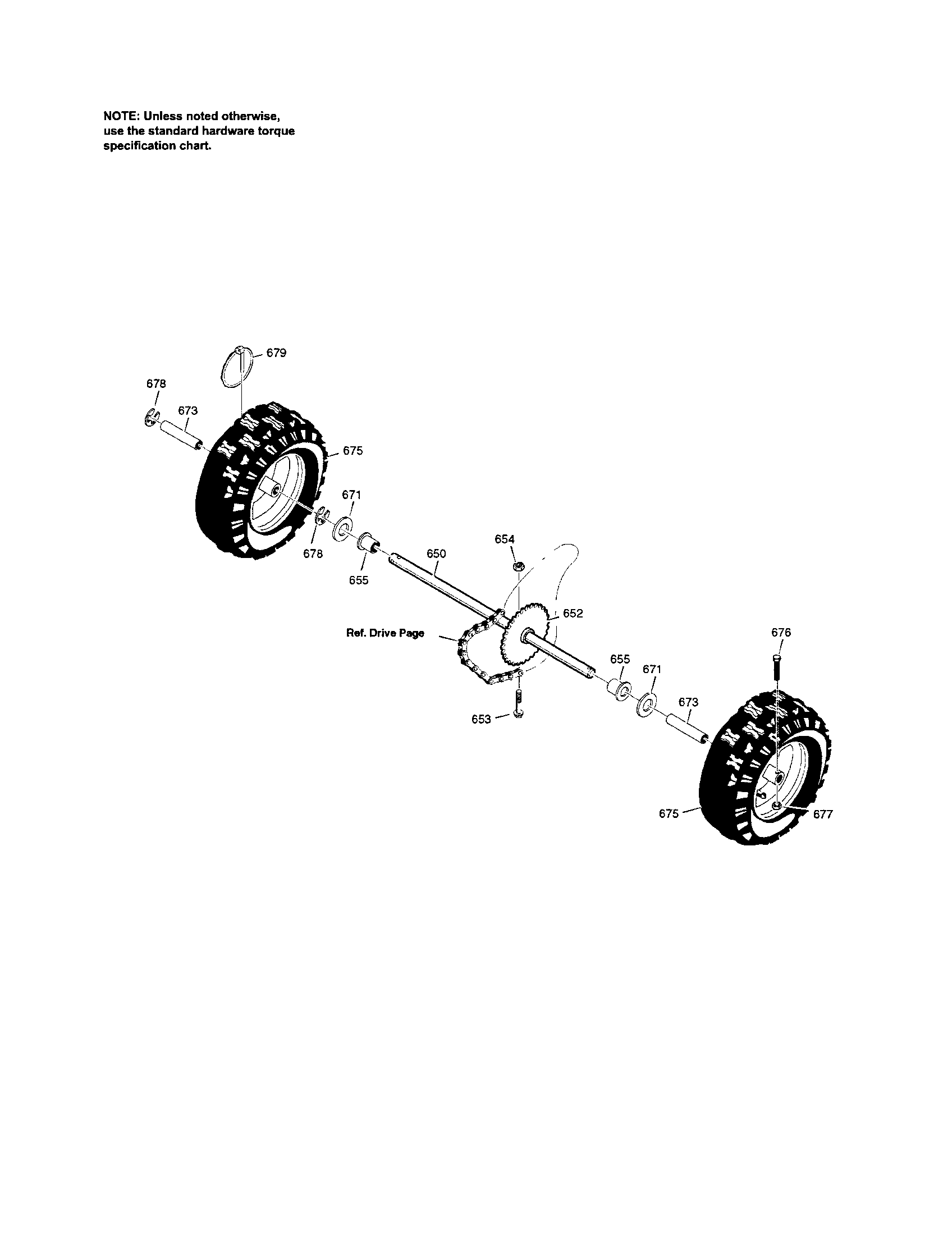 Craftsman 107889650 wheels diagram