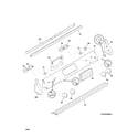 Frigidaire FES355CCTI backguard diagram