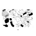 Craftsman 917371032 handle/engine/housing diagram