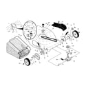 Craftsman 917376593 drive control/gear case/wheels diagram