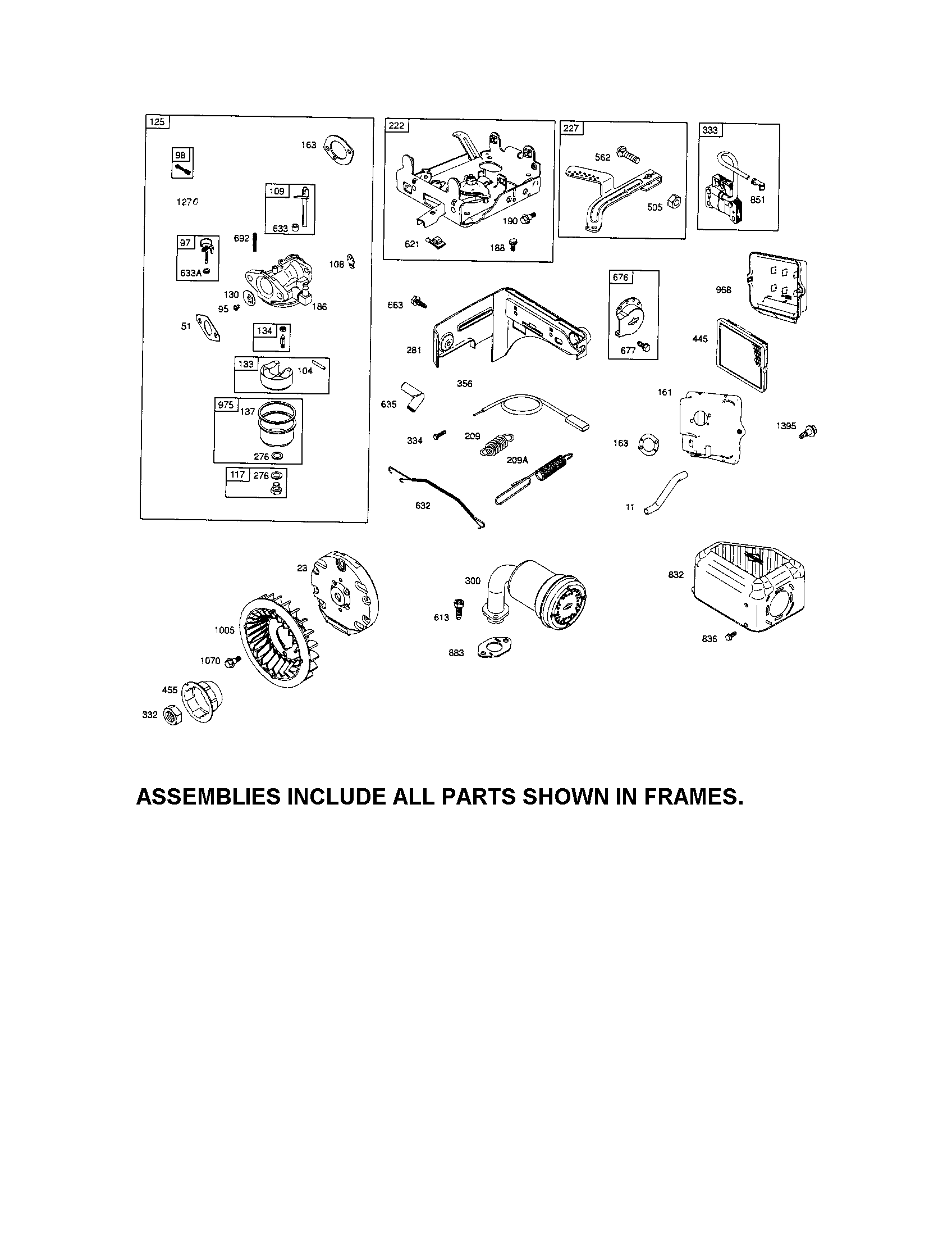 Craftsman 917297015 carburetor/muffler diagram